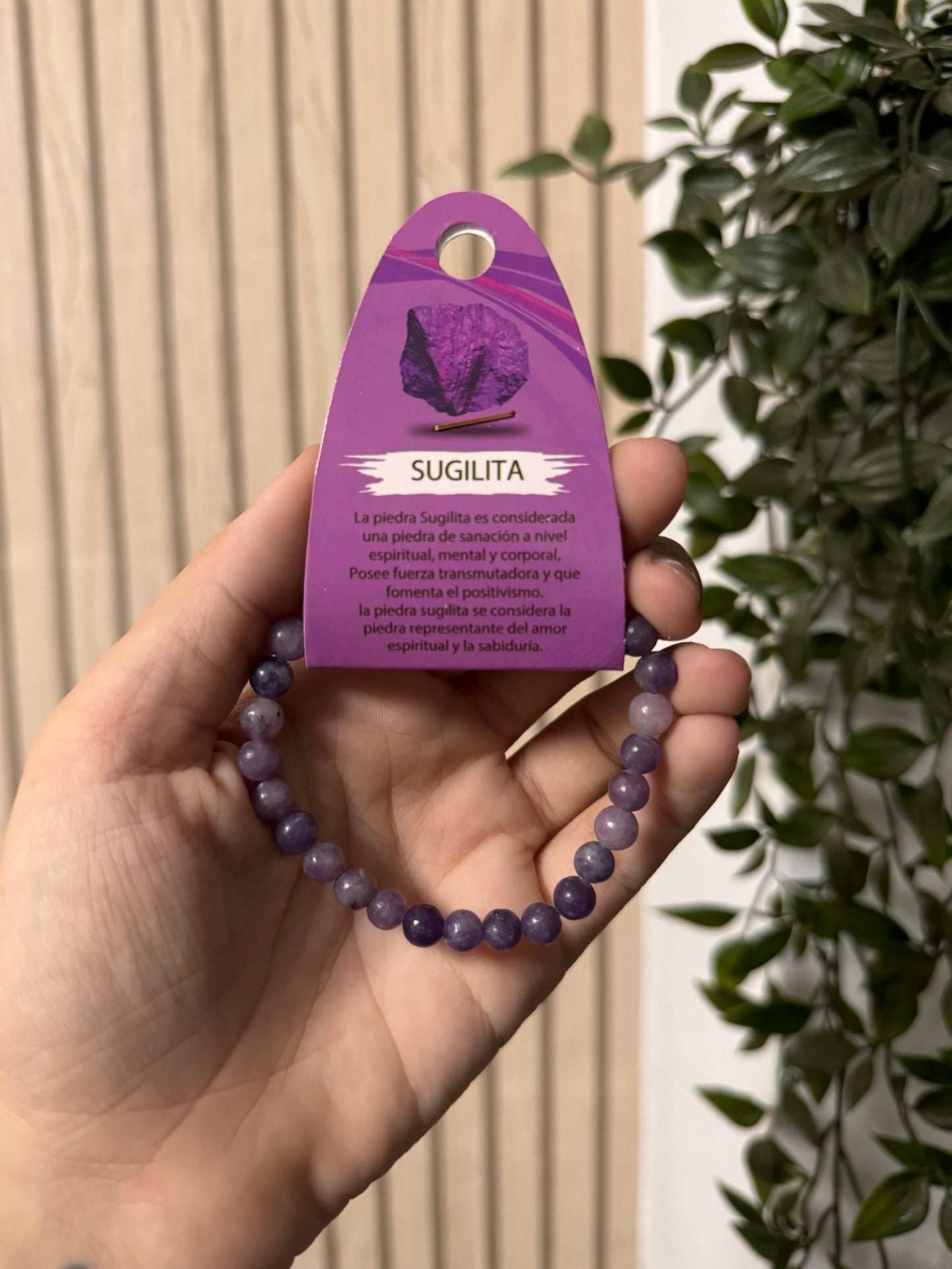 Pulsera de sugilita