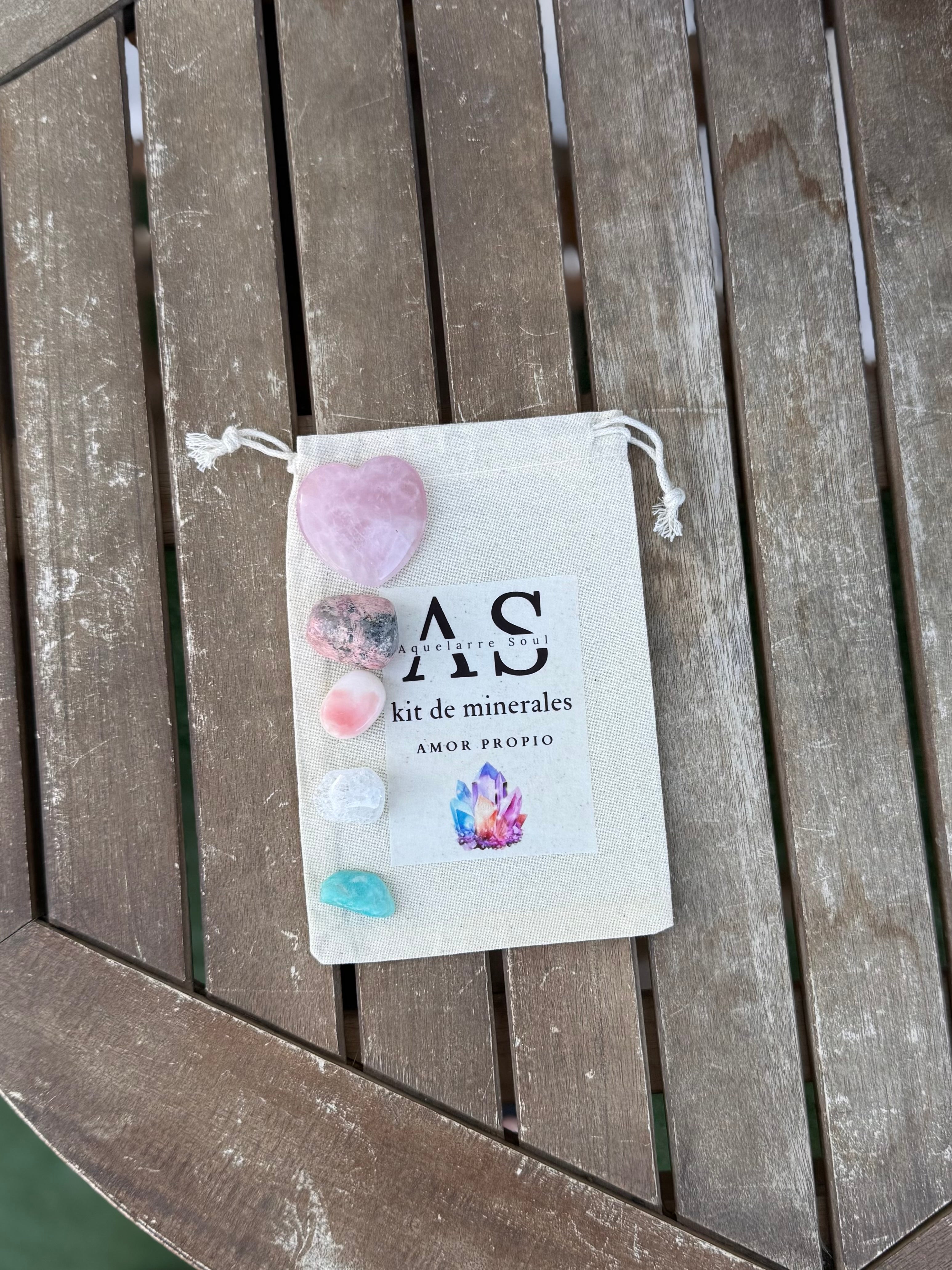 KIT MINERALES | AMOR PROPIO