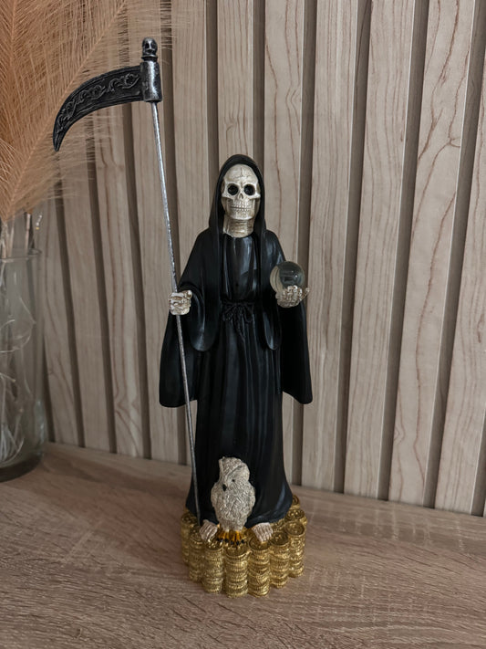 Figura Santa Muerte negra 30cm