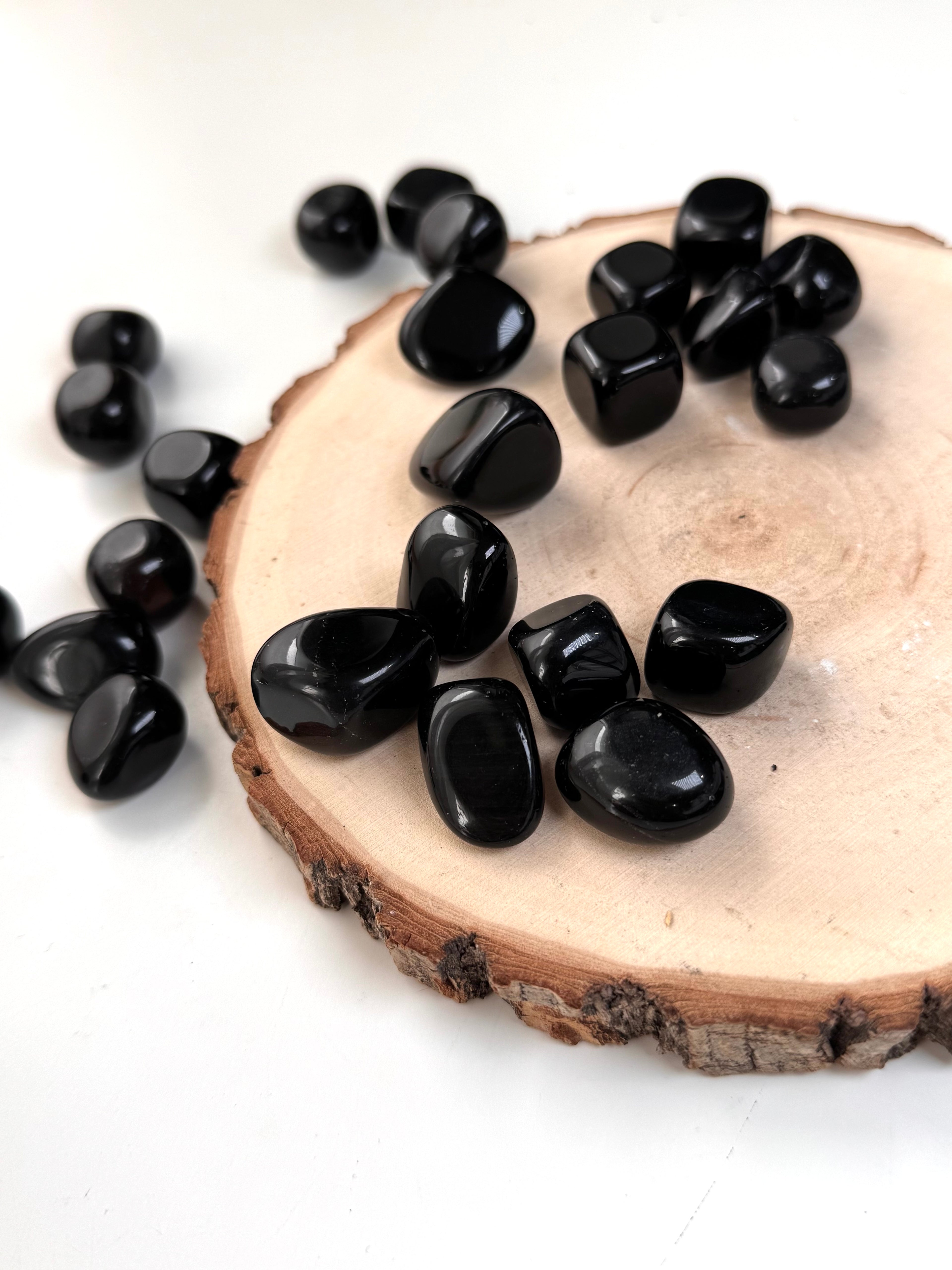 RODADO PEQUEÑO OBSIDIANA | INTROSPECCIÓN