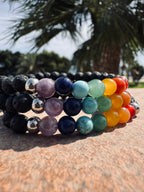 PULSERA ELÁSTICA EQUILIBRIO 7 CHAKRAS