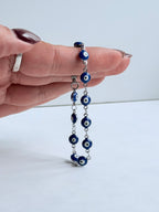 PULSERA OJO TURCO ACERO