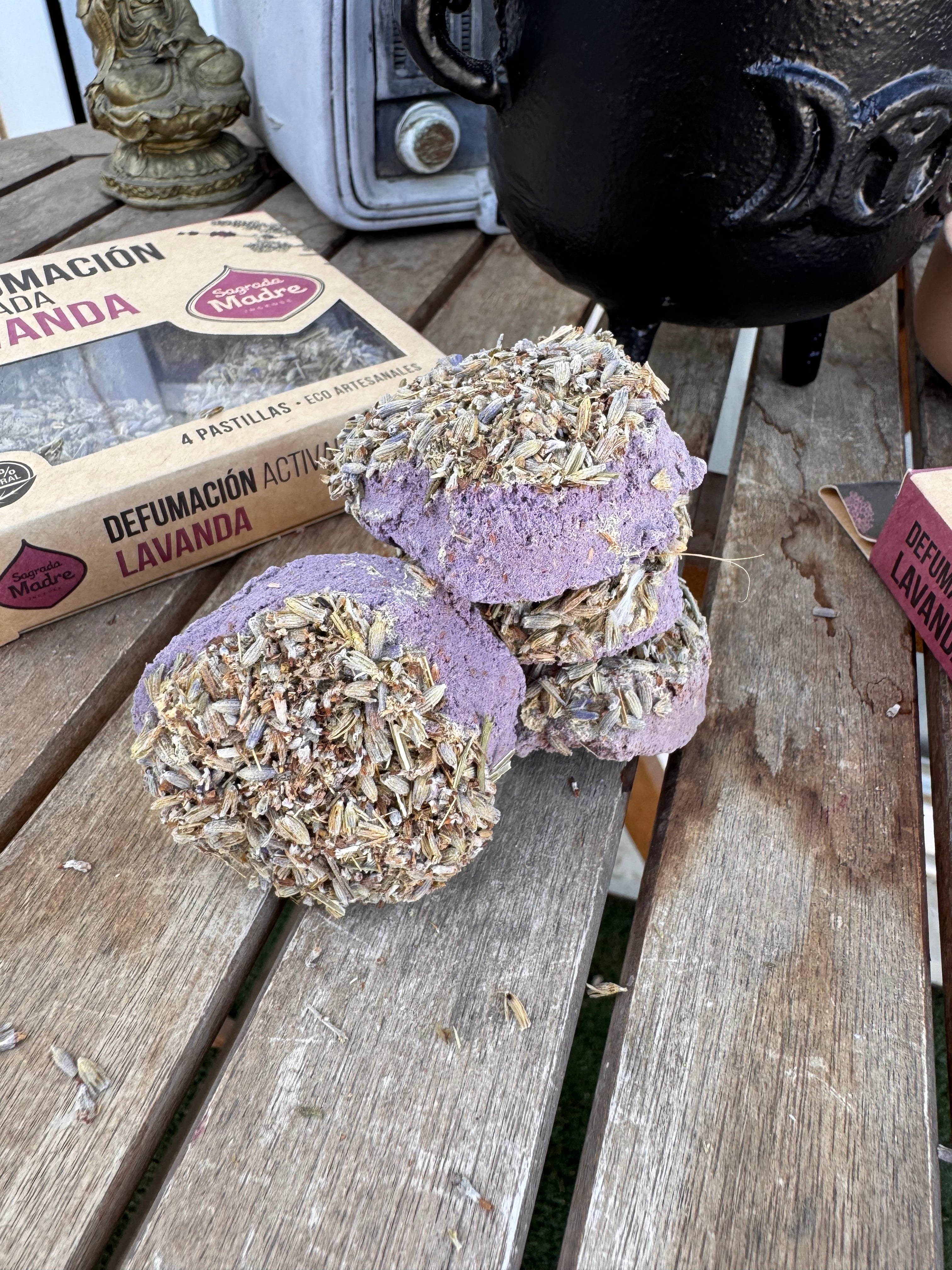 PASTILLAS DEFUMACION ACTIVADA LAVANDA | CALMA