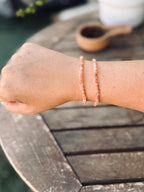 PULSERA FACETADA | PIEDRA SOL 4mm | ALEGRÍA | POSITIVISMO