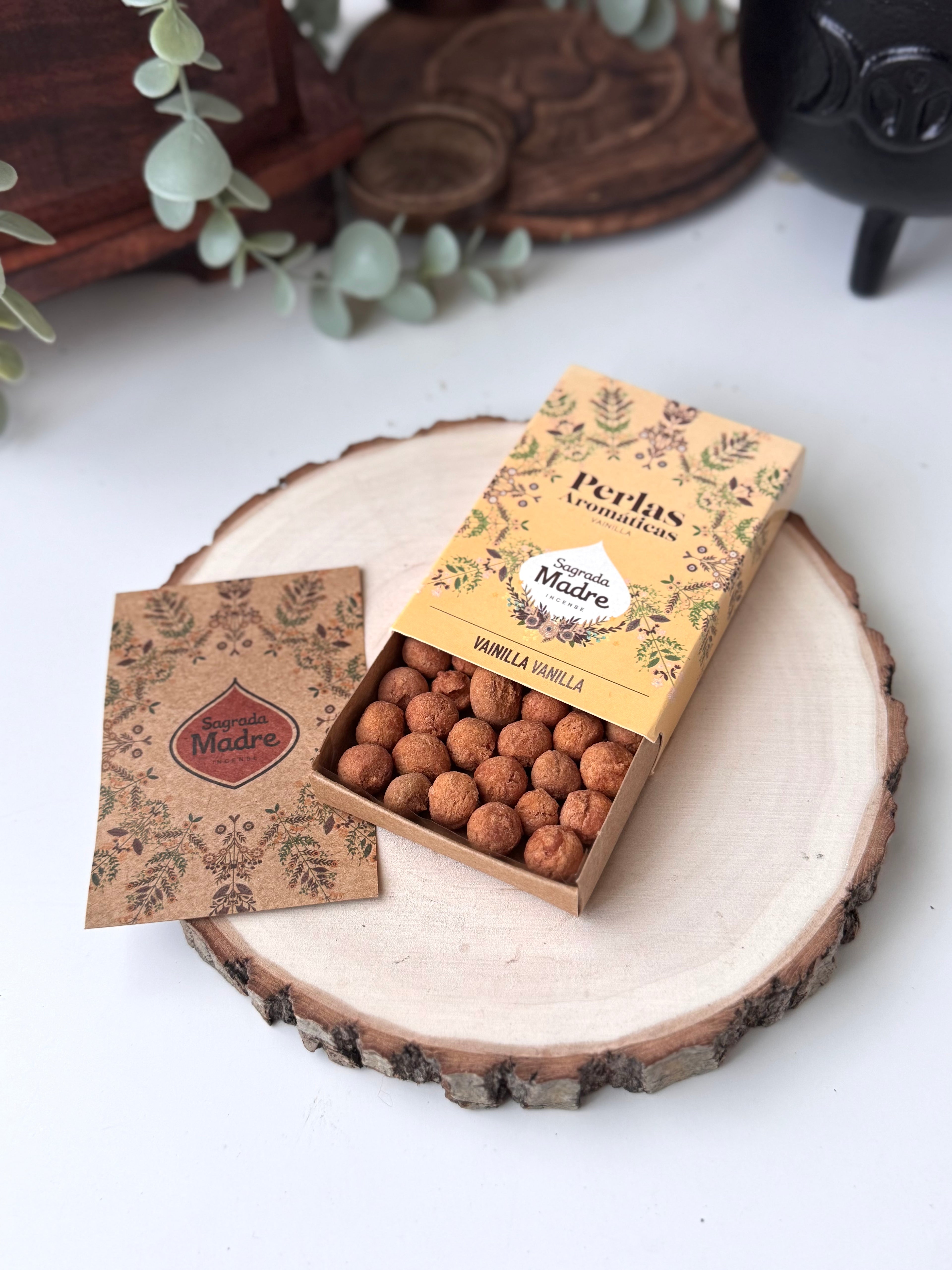PERLAS AROMÁTICAS SAGRADA MADRE | VAINILLA