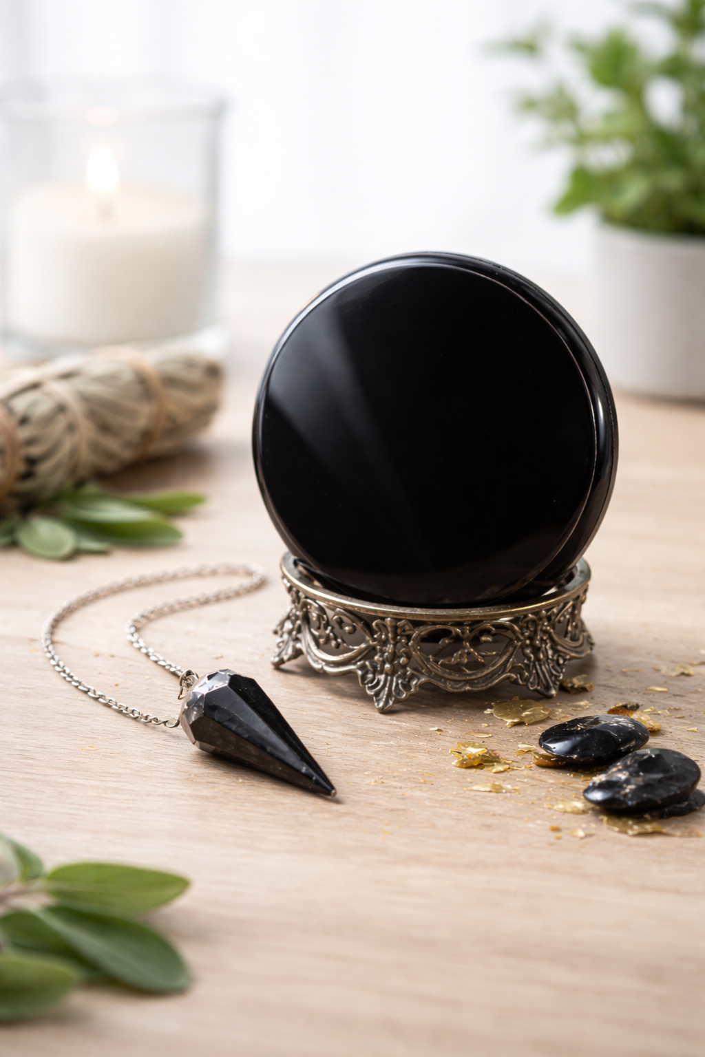 LIMPIEZA ENERGETICA CON OBSIDIANA NEGRA