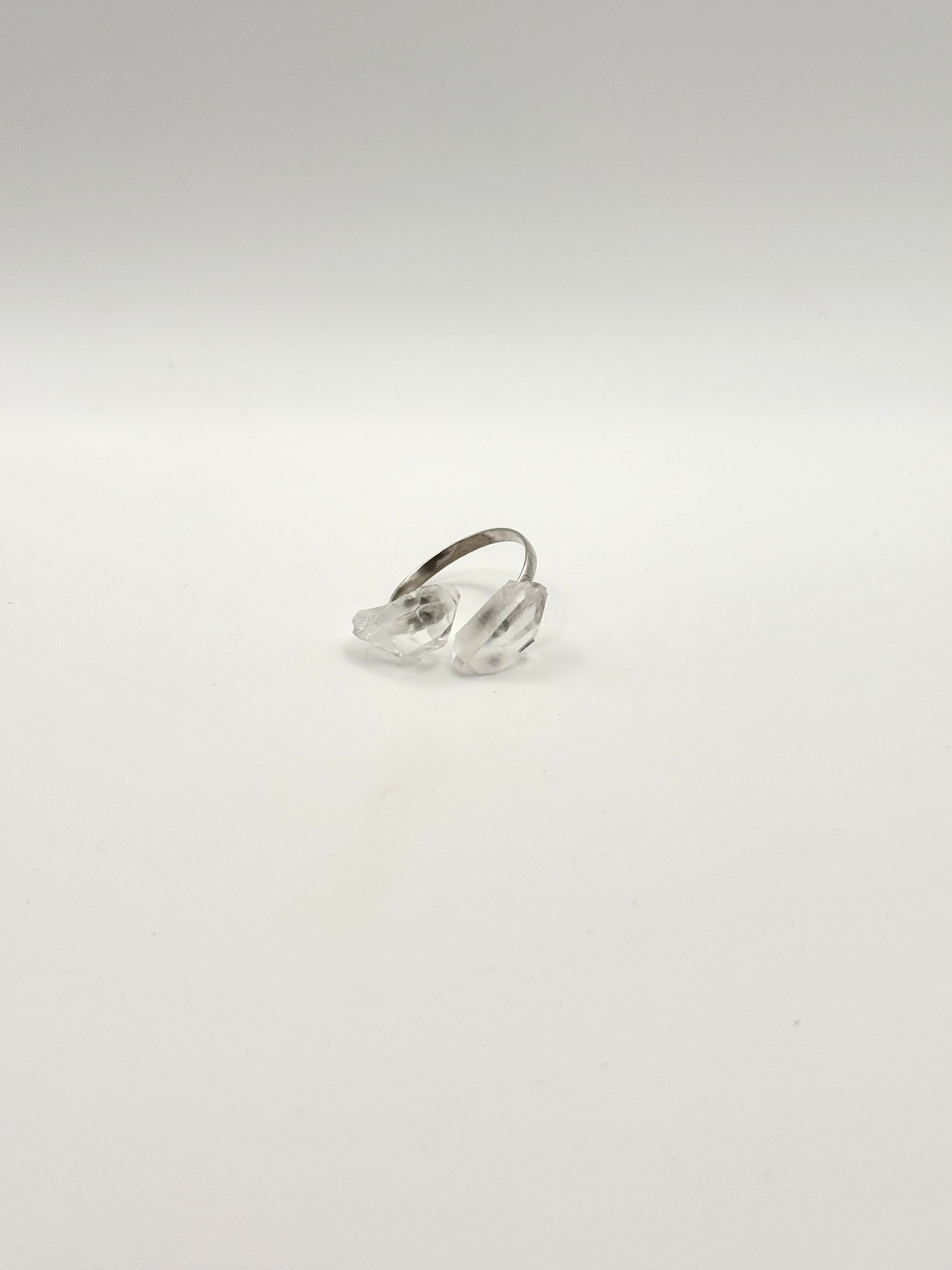 ANILLO CUARZO AMPLIFICADOR AJUSTABLE
