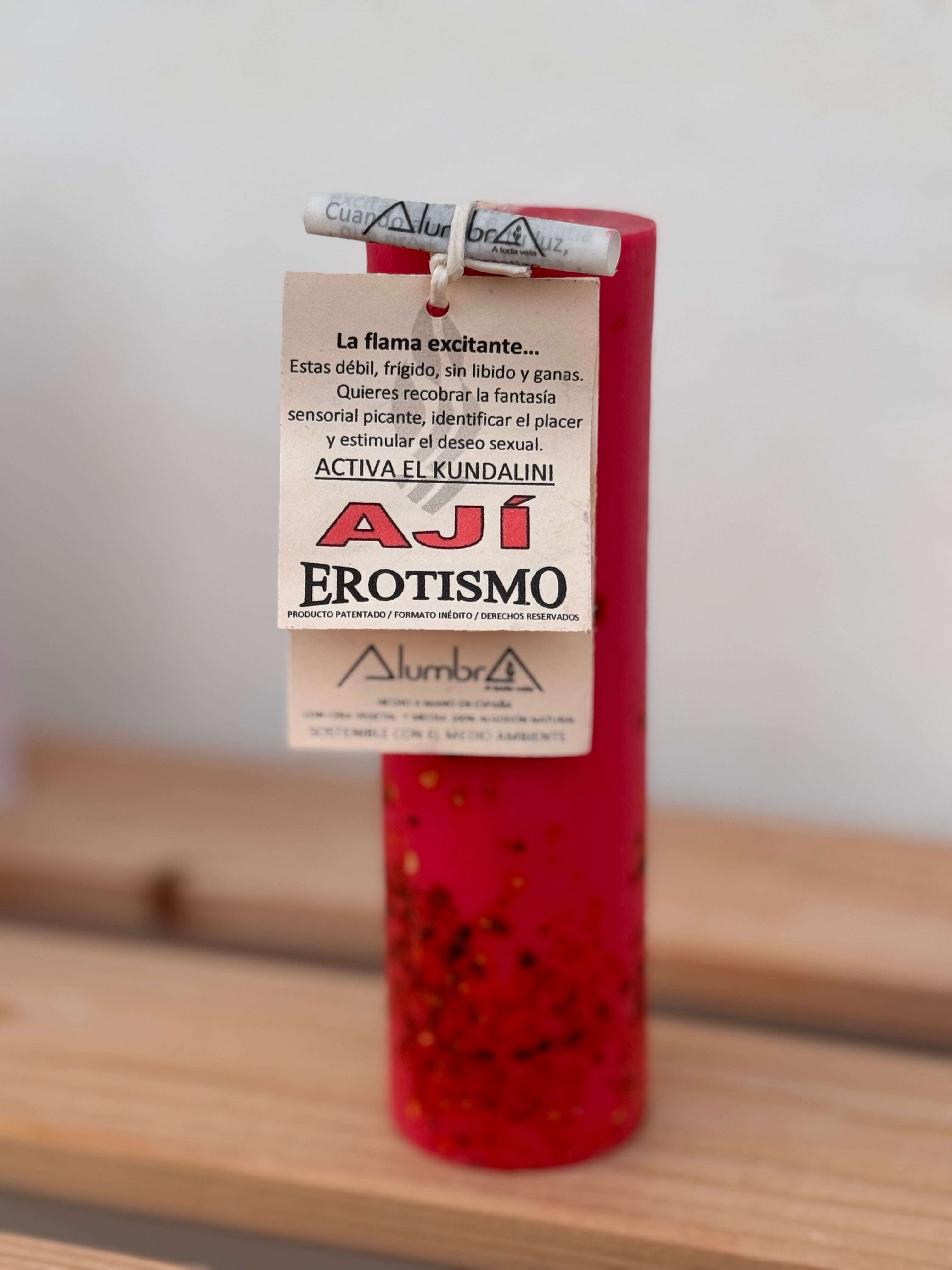 VELÓN ARTESANAL | AJÍ | EROTISMO