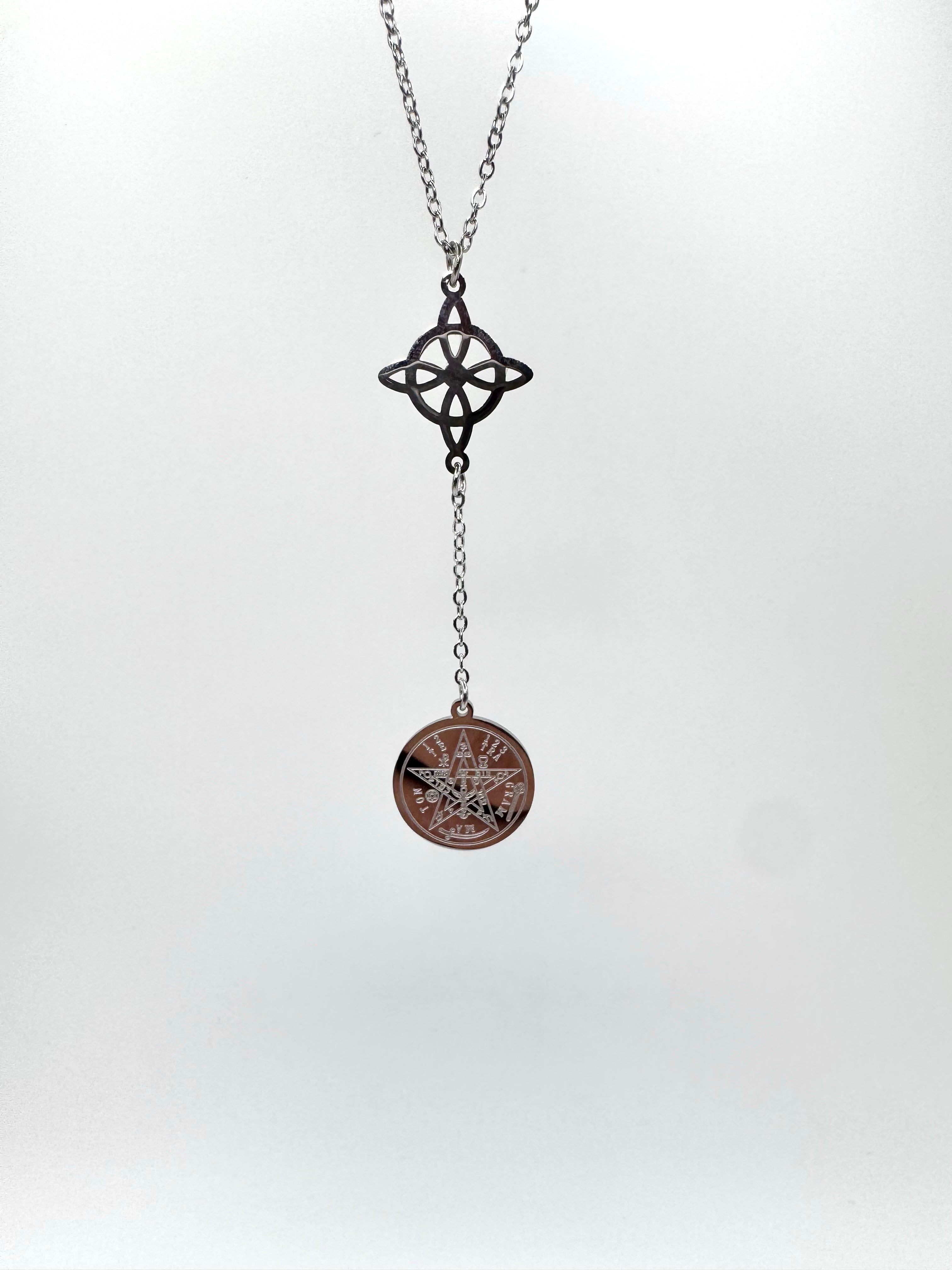 COLGANTE DOBLE PROTECCIÓN ACERO | ACTIVADO