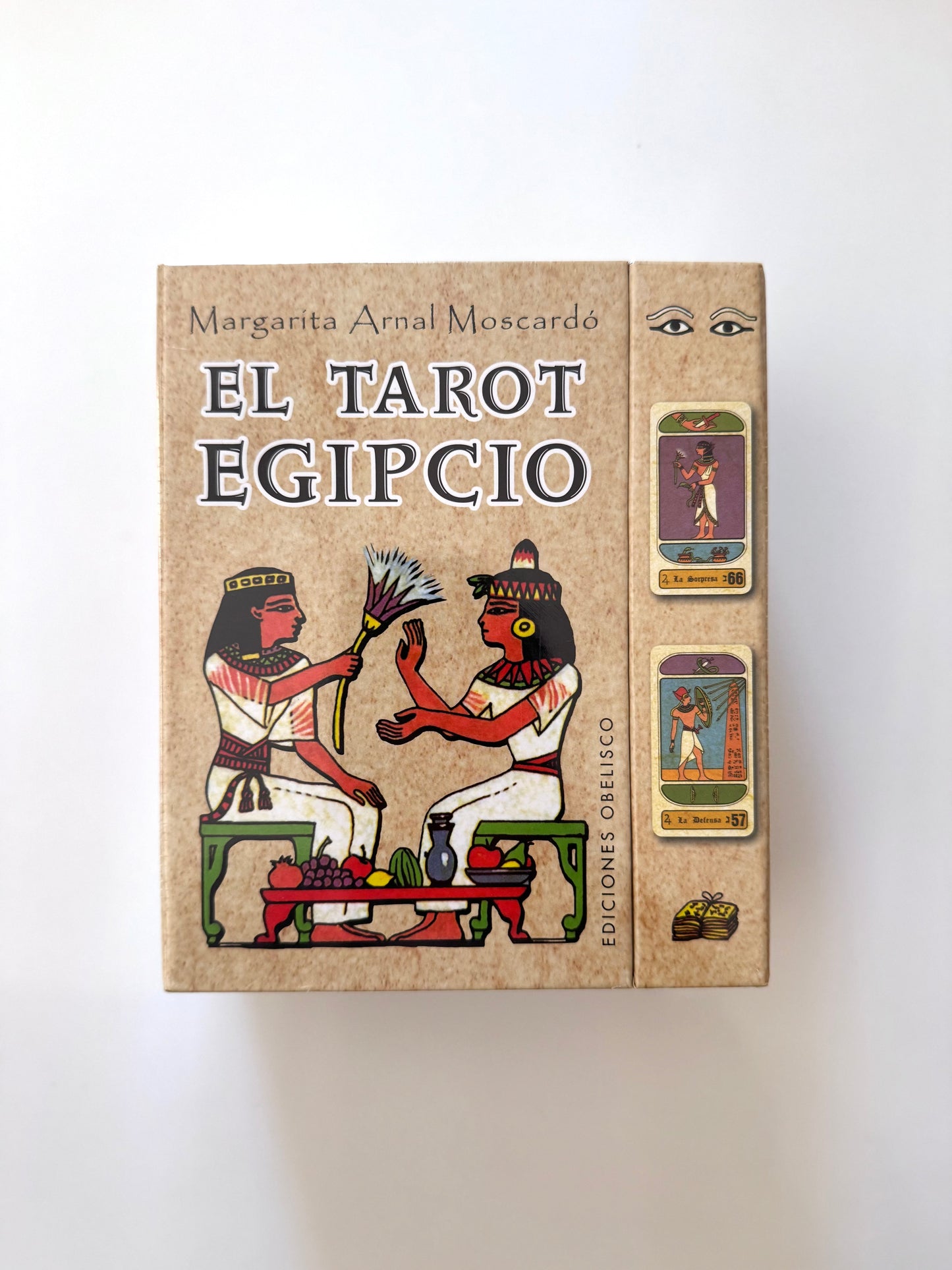 TAROT EGIPCIO 78 CARTAS Y LIBRO