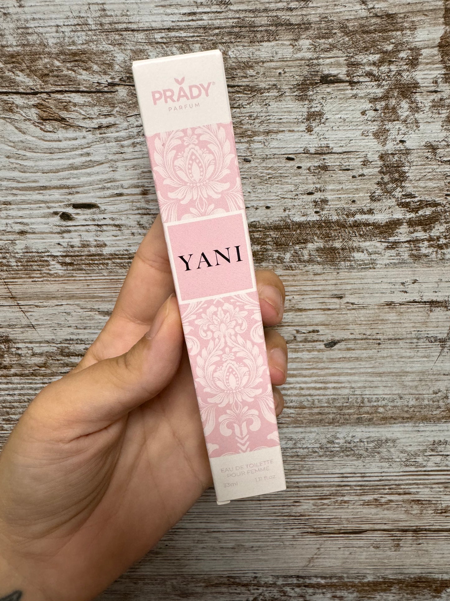 Eau de toilette 33ml prady yani (yara rosa)