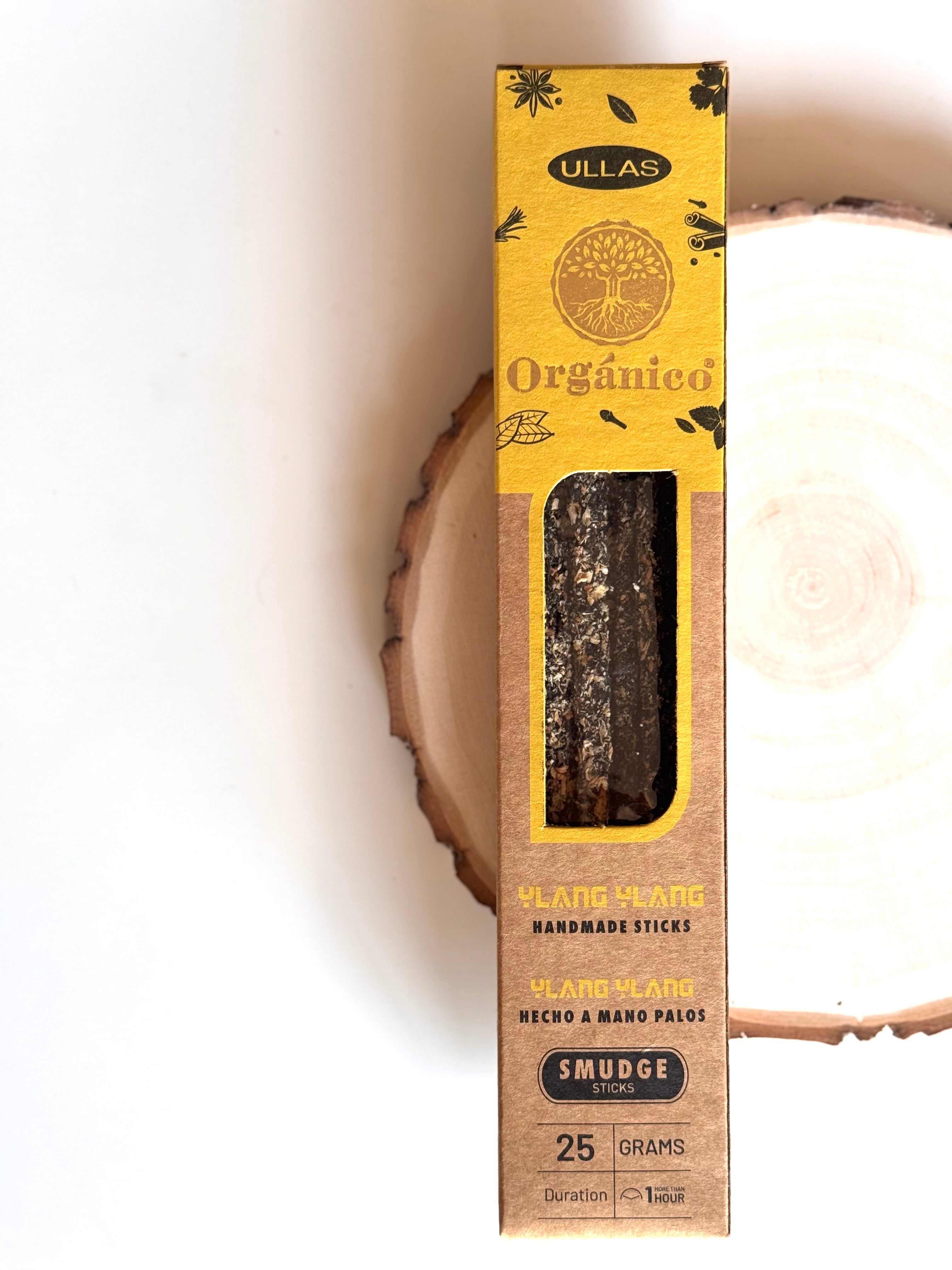 INCIENSO VARILLA ORGÁNICO ULLAS | YLANG YLANG