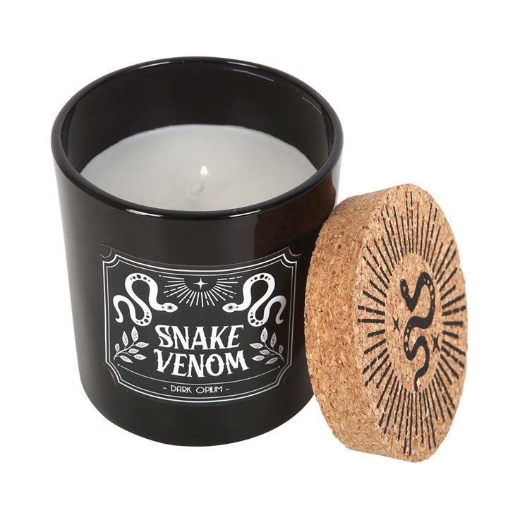 VELA RITUAL DE MEDIA NOCHE | SNAKE VENOM BLACK OPIUM