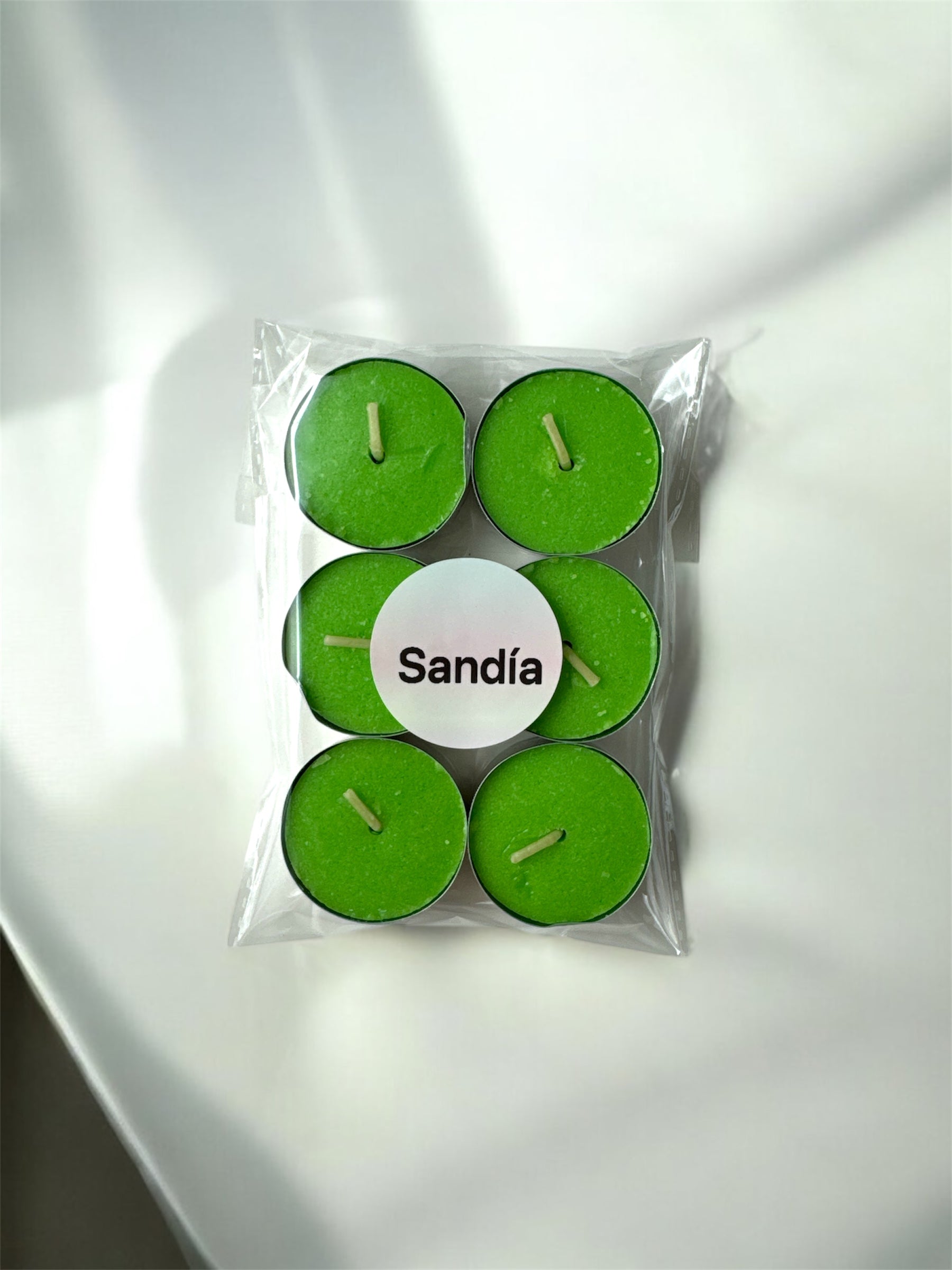 PACK 6 VELAS DE TÉ | SANDÍA