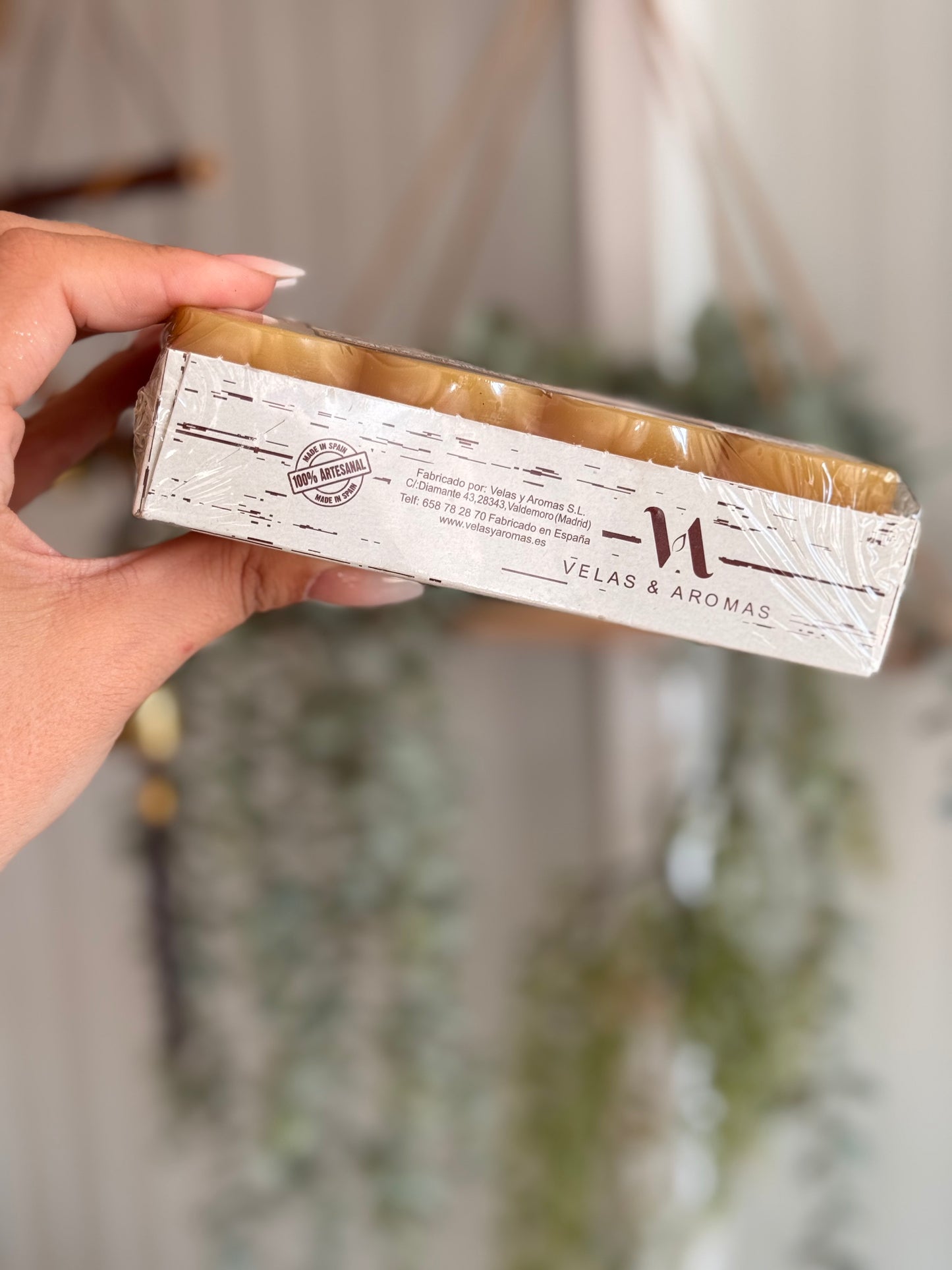 Pack 8 velas de palo santo