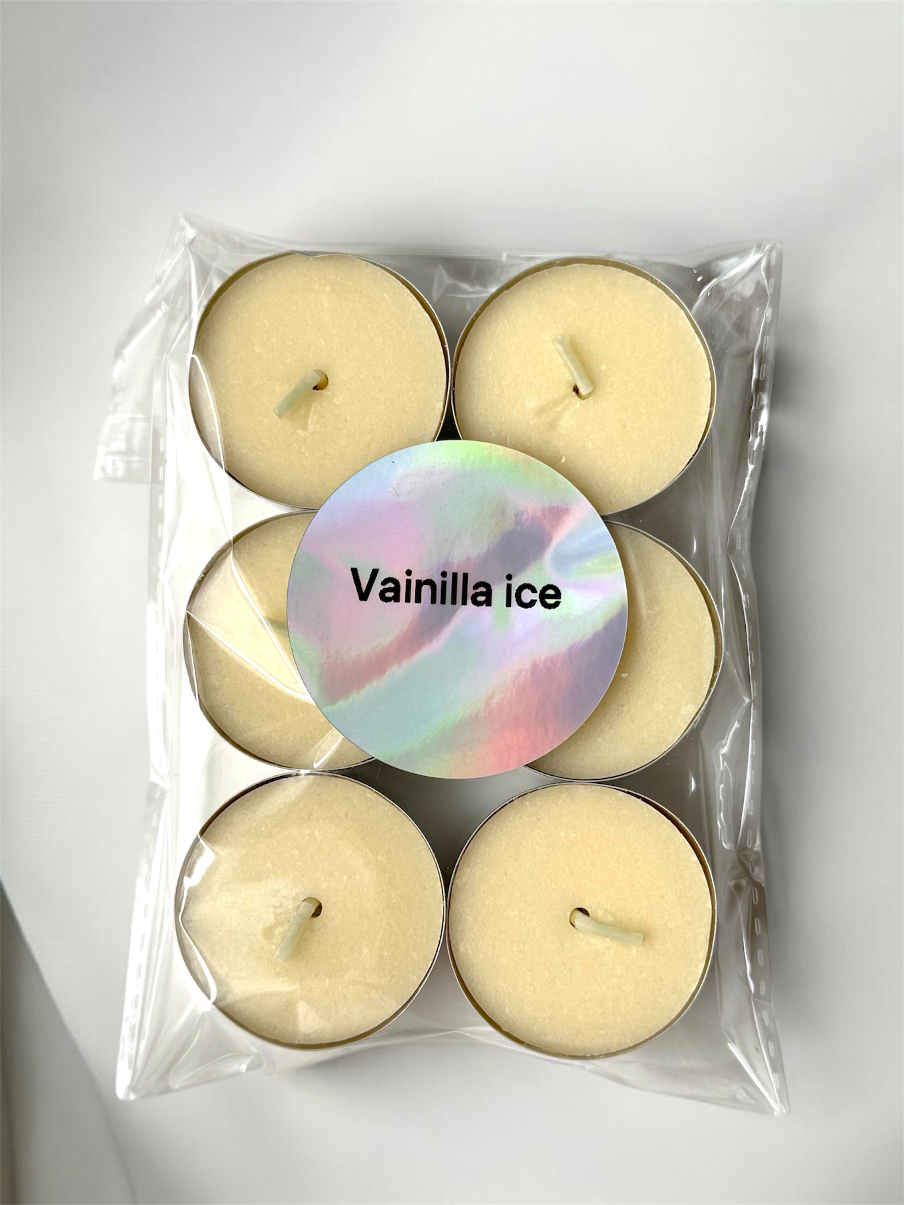 PACK 6 VELAS DE TÉ | VAINILLA ICE
