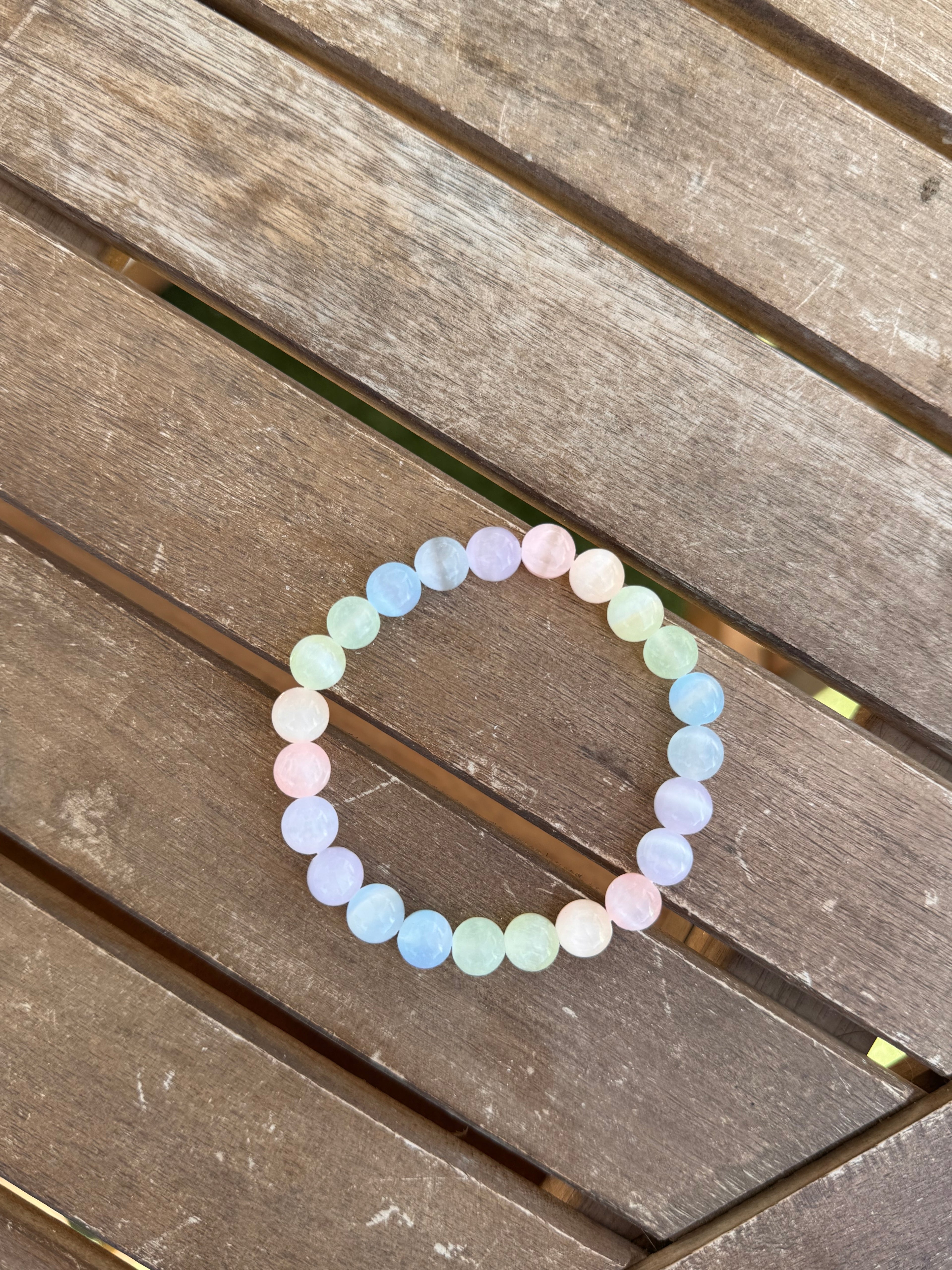 PULSERA SELENITA | COLECCIÓN VERANO