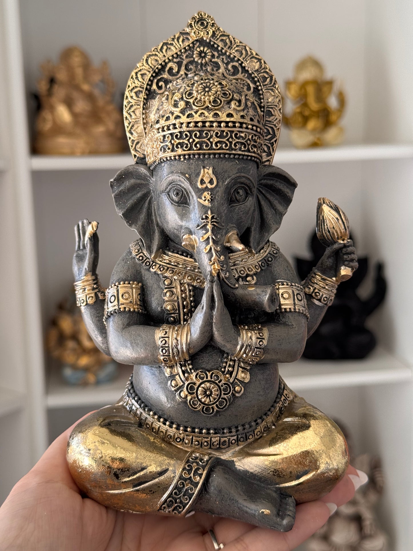 Ganesha dorada 19cm