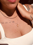 COLGANTE CITRINO FACETADO PLATA | ABUNDANCIA Y ÉXITO