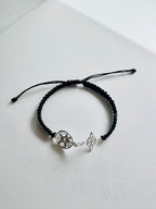 PULSERA DOBLE PROTECCIÓN MACRAMÉ AJUSTABLE