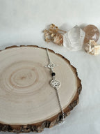 PULSERA DOBLE PROTECCIÓN CON TURMALINA