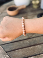 PULSERA | PIEDRA SOL 6mm | ALEGRÍA | POSITIVISMO