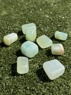 RODADO CALCITA PISTACHO | ENERGIA POSITIVA | AUTOESTIMA