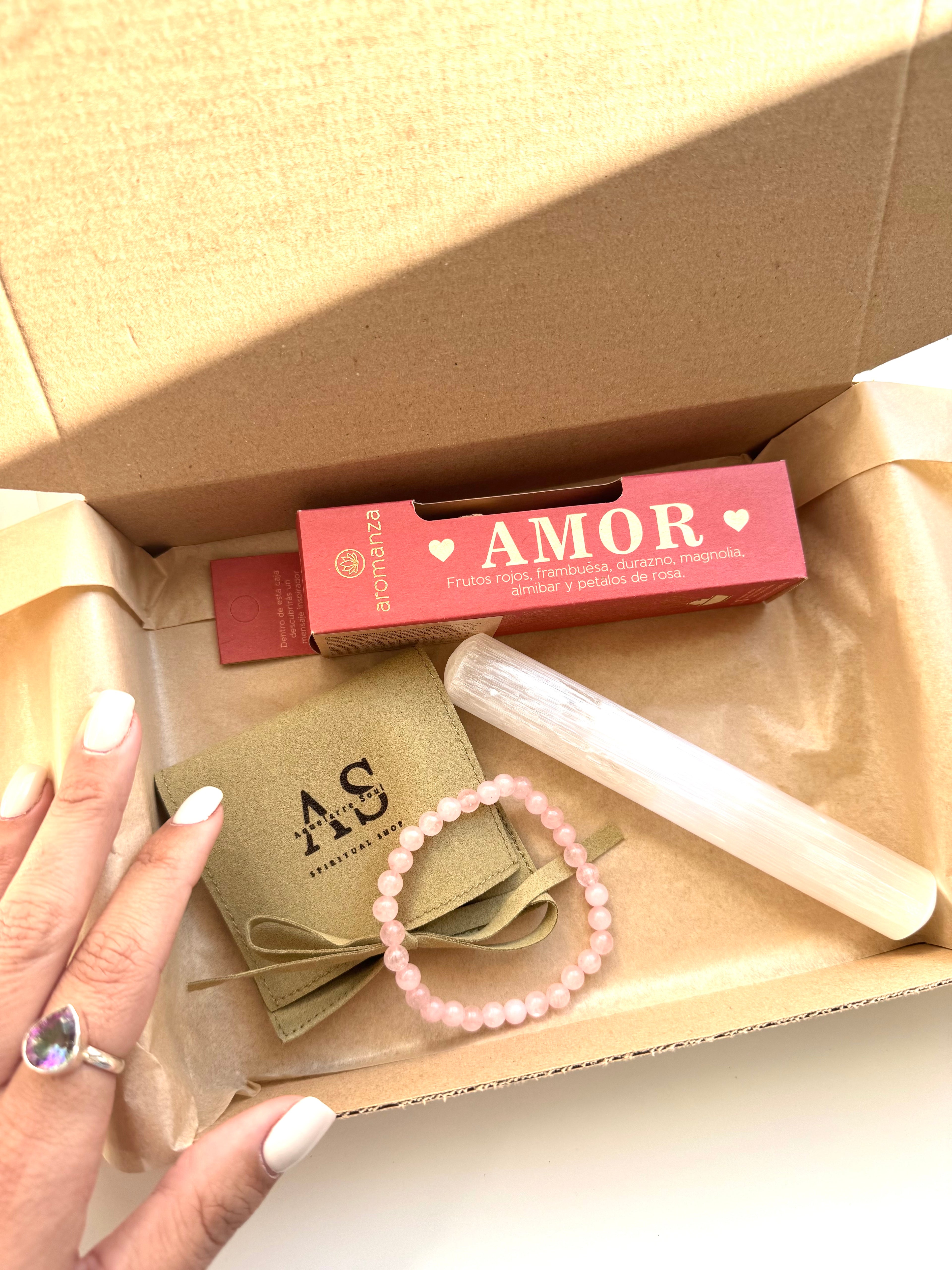 PACK LUZ ROSA | PURIFICACION Y AMOR