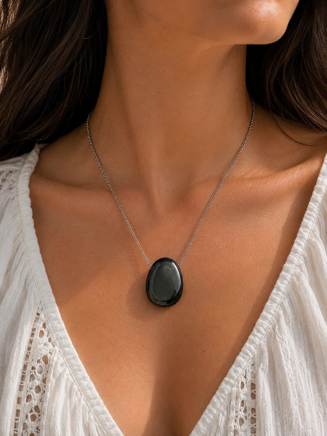 COLGANTE PROTECCIÓN OBSIDIANA