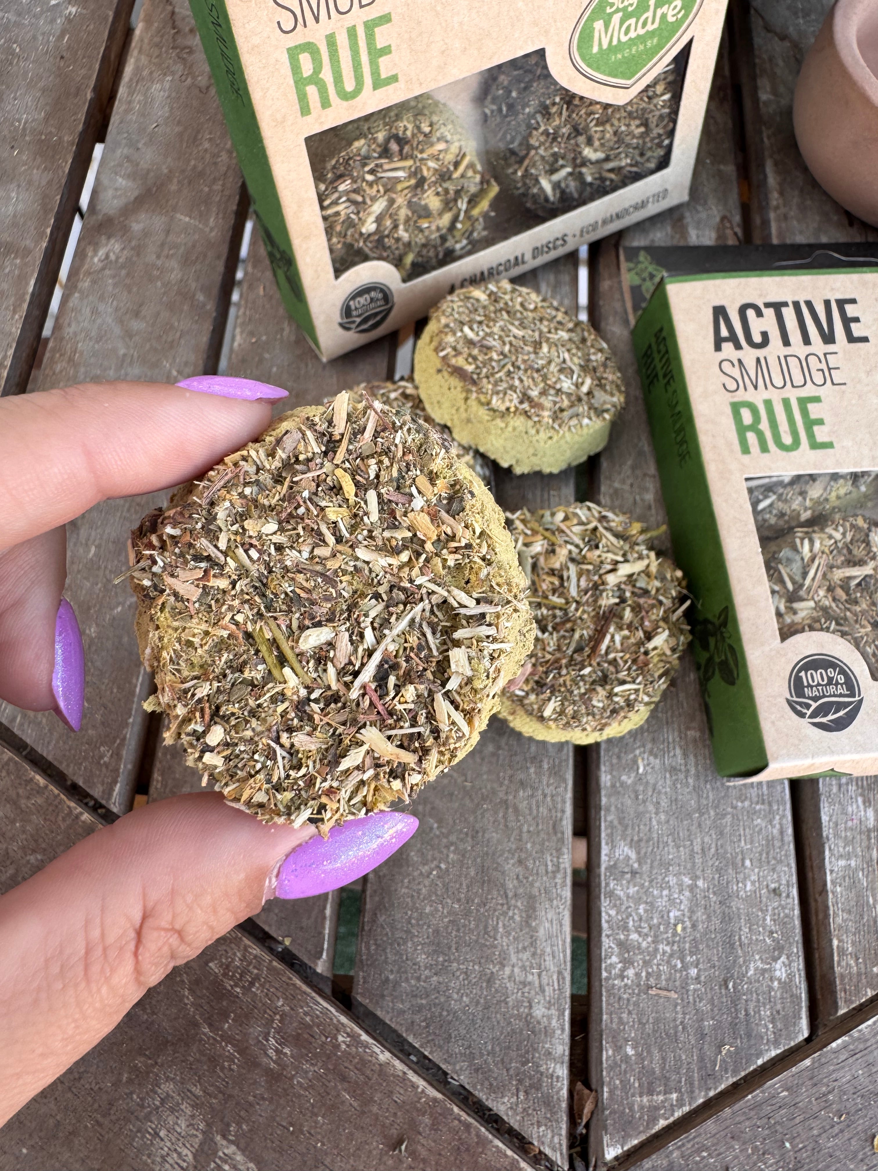 PASTILLAS DEFUMACION ACTIVADA RUDA | LIMPIEZA