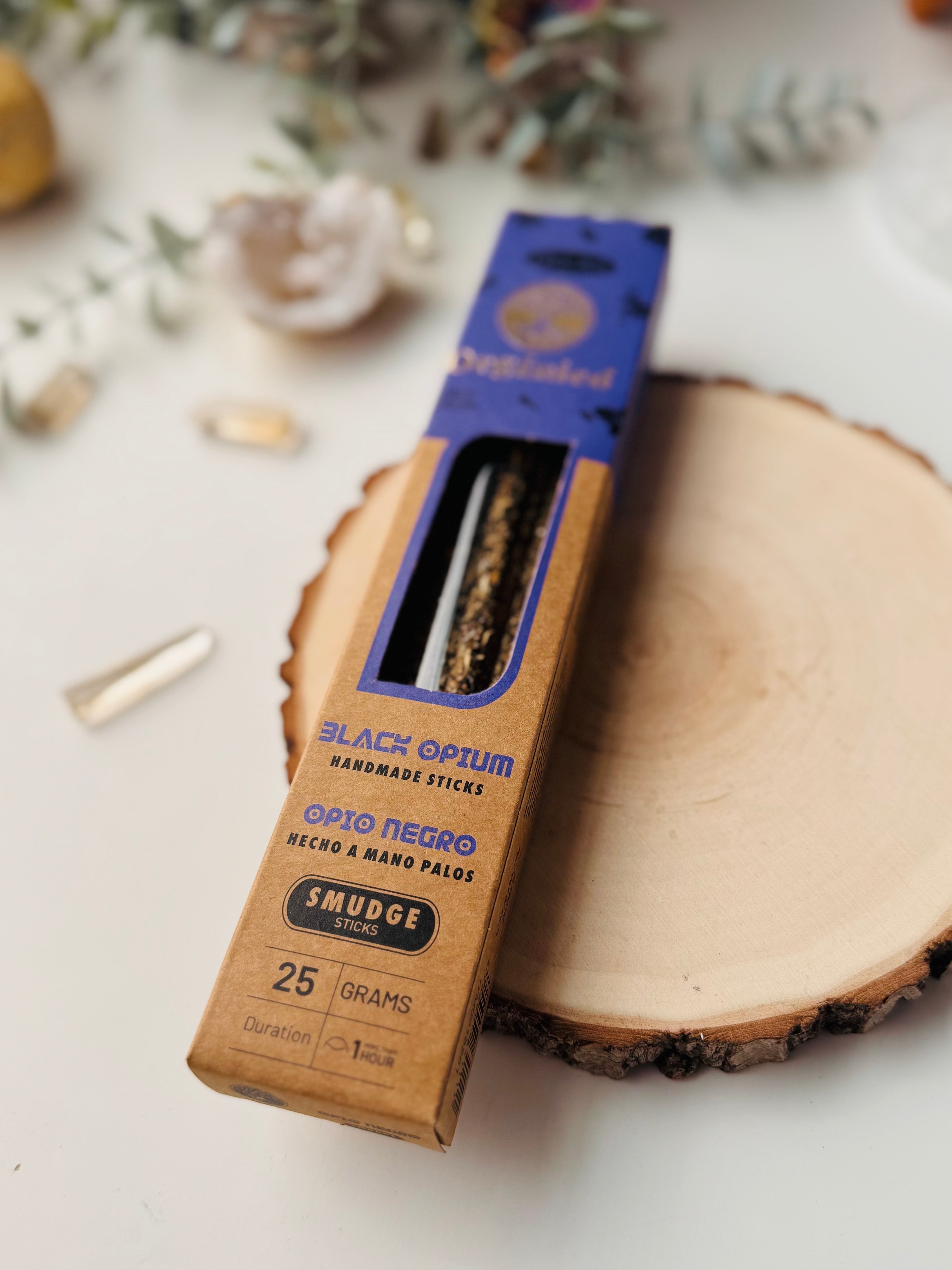 INCIENSO ULLAS ORGÁNICO VARILLAS | BLACK OPIUM