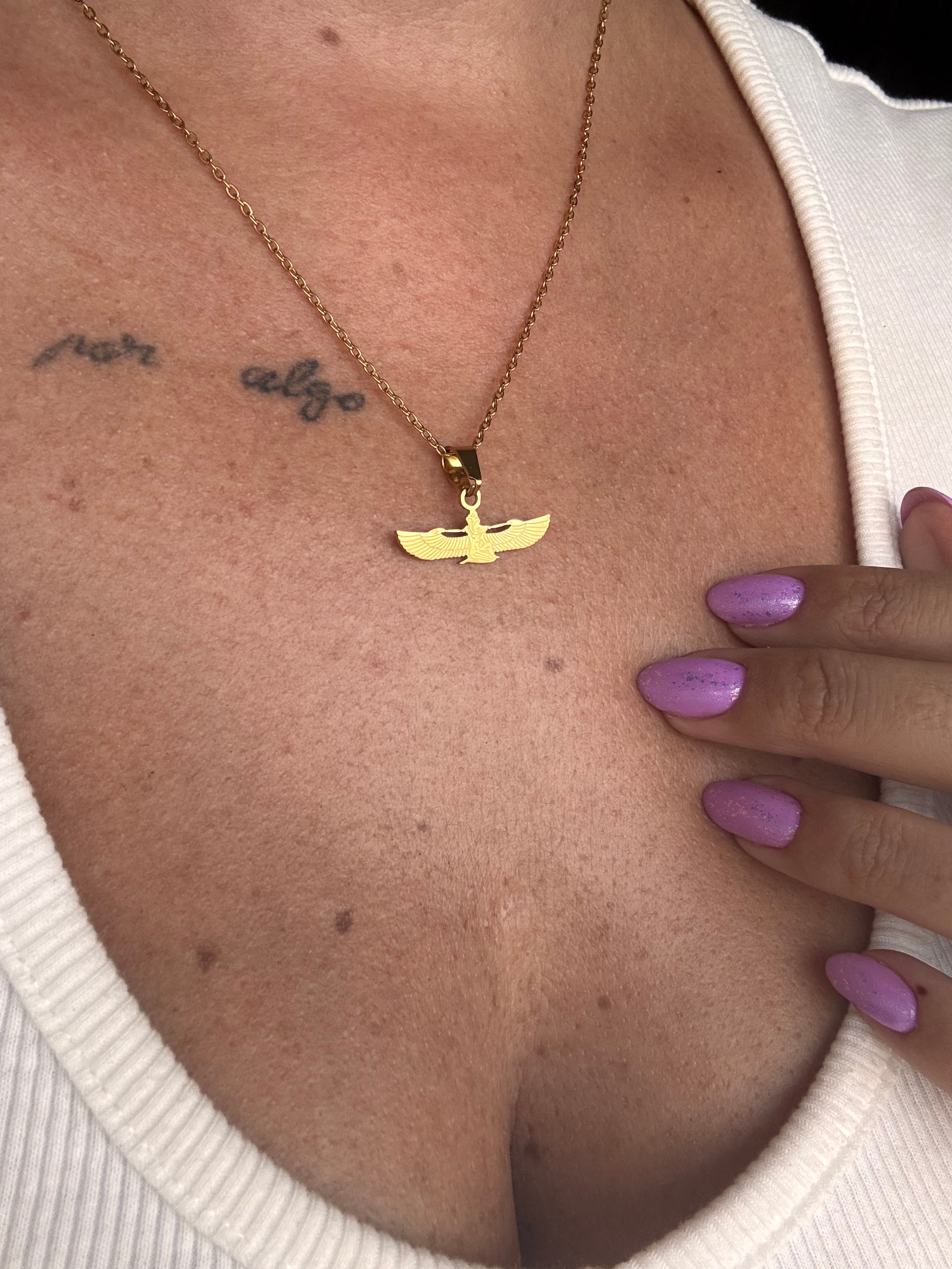 COLGANTE ISIS ACERO | ELIGE