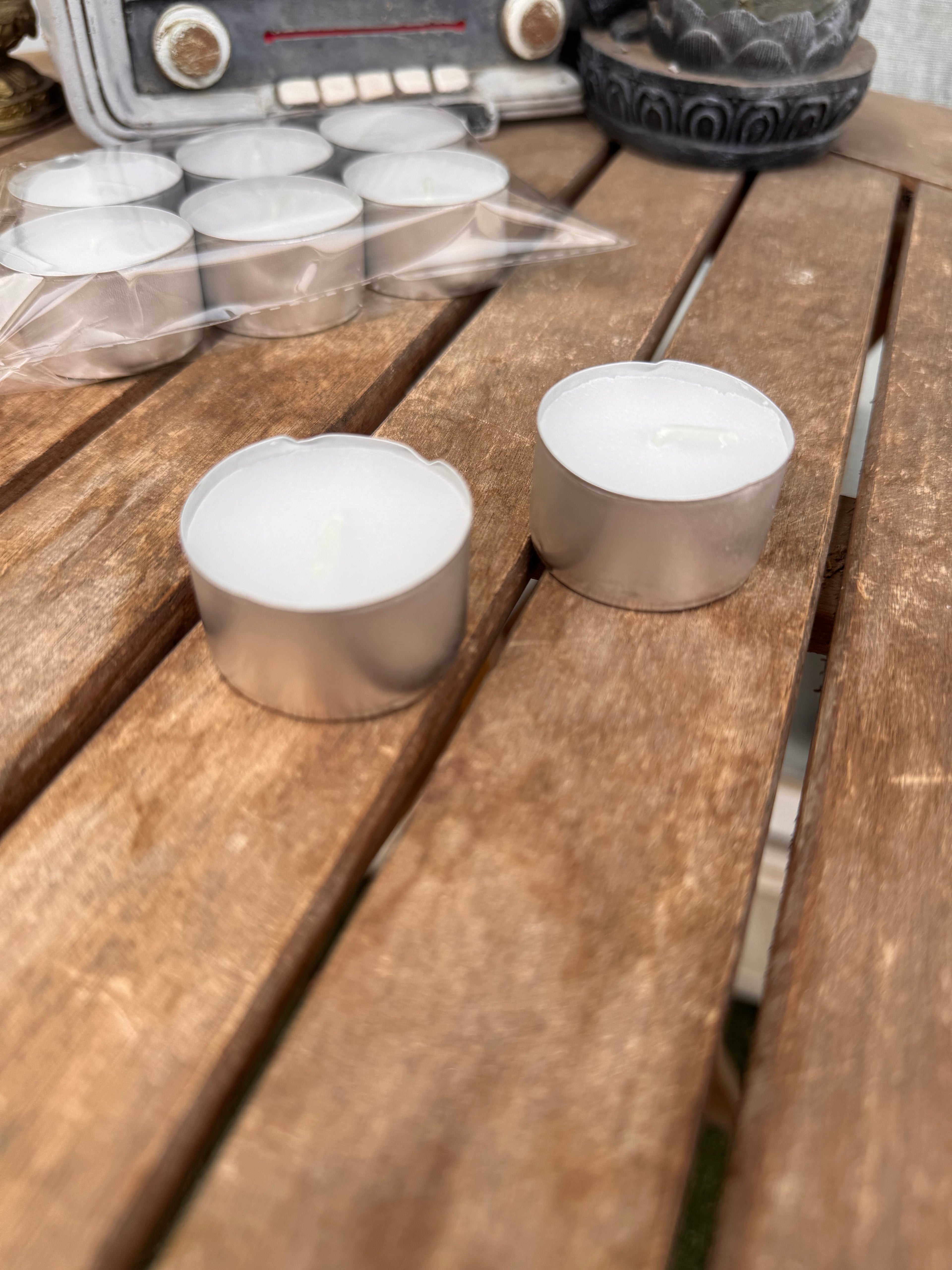 PACK 6 VELAS DE TE DOBLES