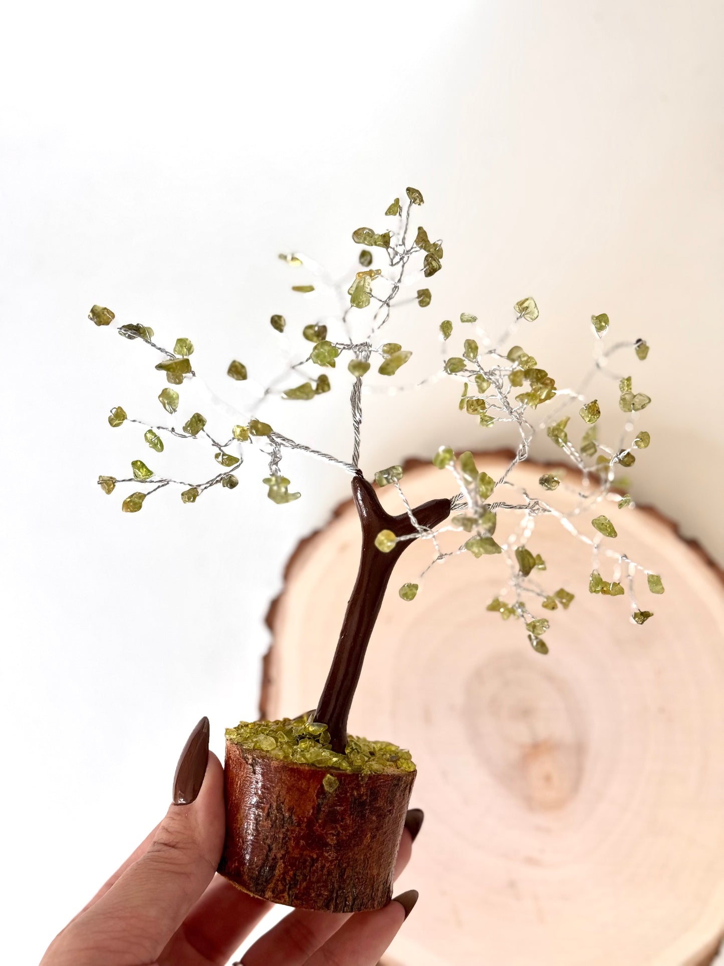 ÁRBOL DE MINERALES OLIVINO