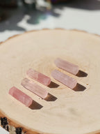 GENERADOR MINI CUARZO ROSA 25/30MM | AMOR | AUTOESTIMA