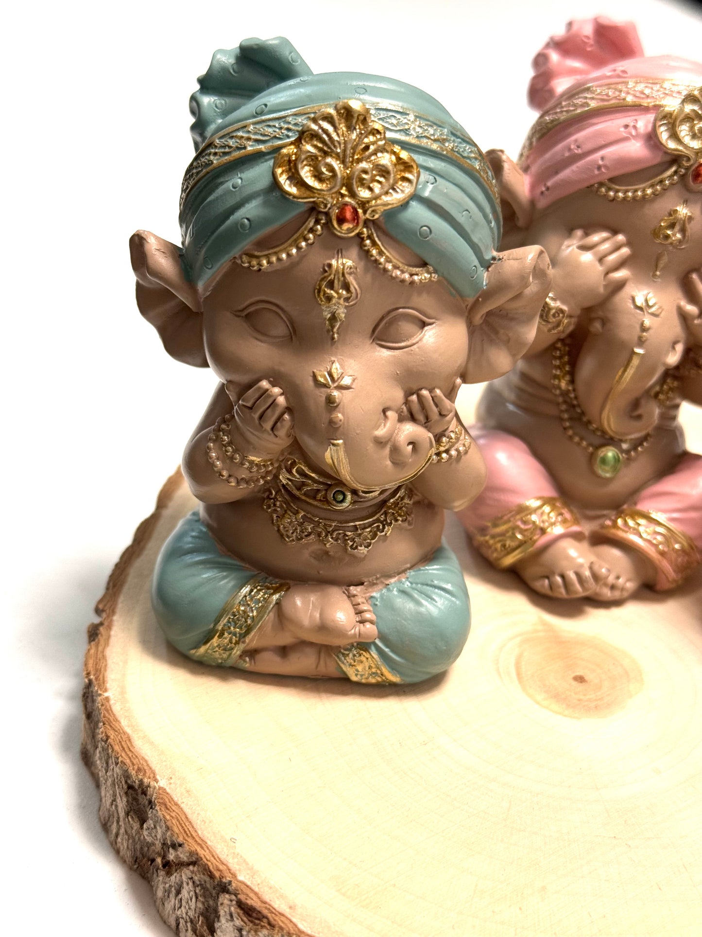 PACK TRÍO GANESHAS VER OÍR CALLAR | MULTICOLOR