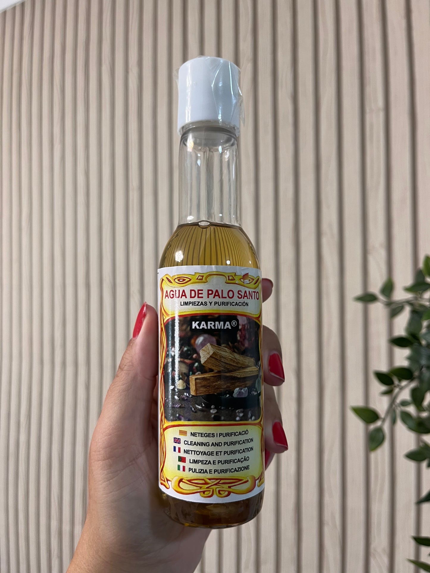 Agua palo santo 200ml purificación