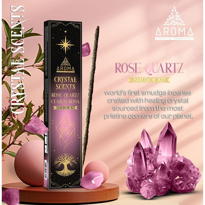 INCIENSO CUARZO ROSA | CRYSTAL SCENTS