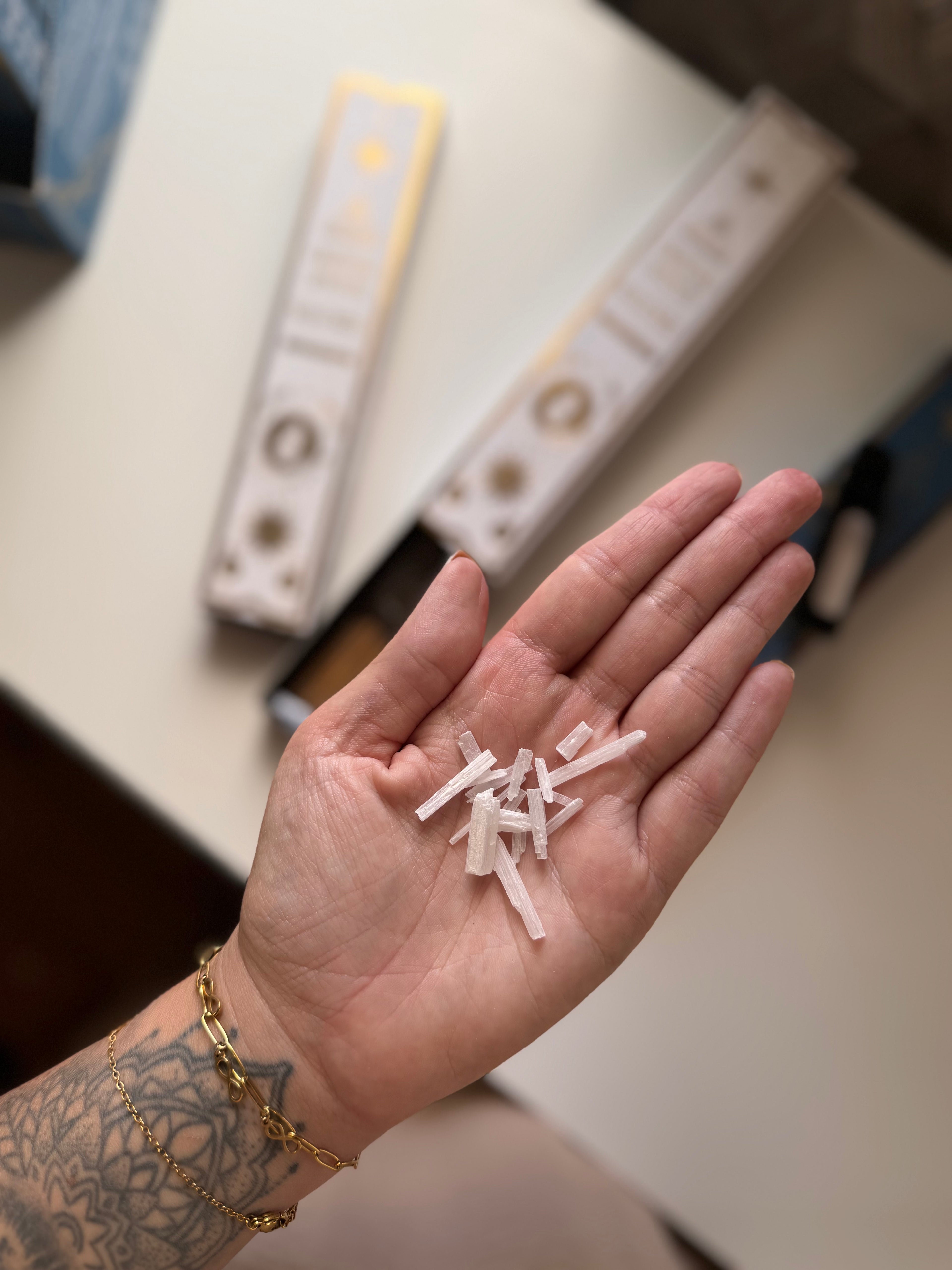 INCIENSO RITUAL VARILLAS | SELENITA CRYSTAL SCENTS ✨🤍