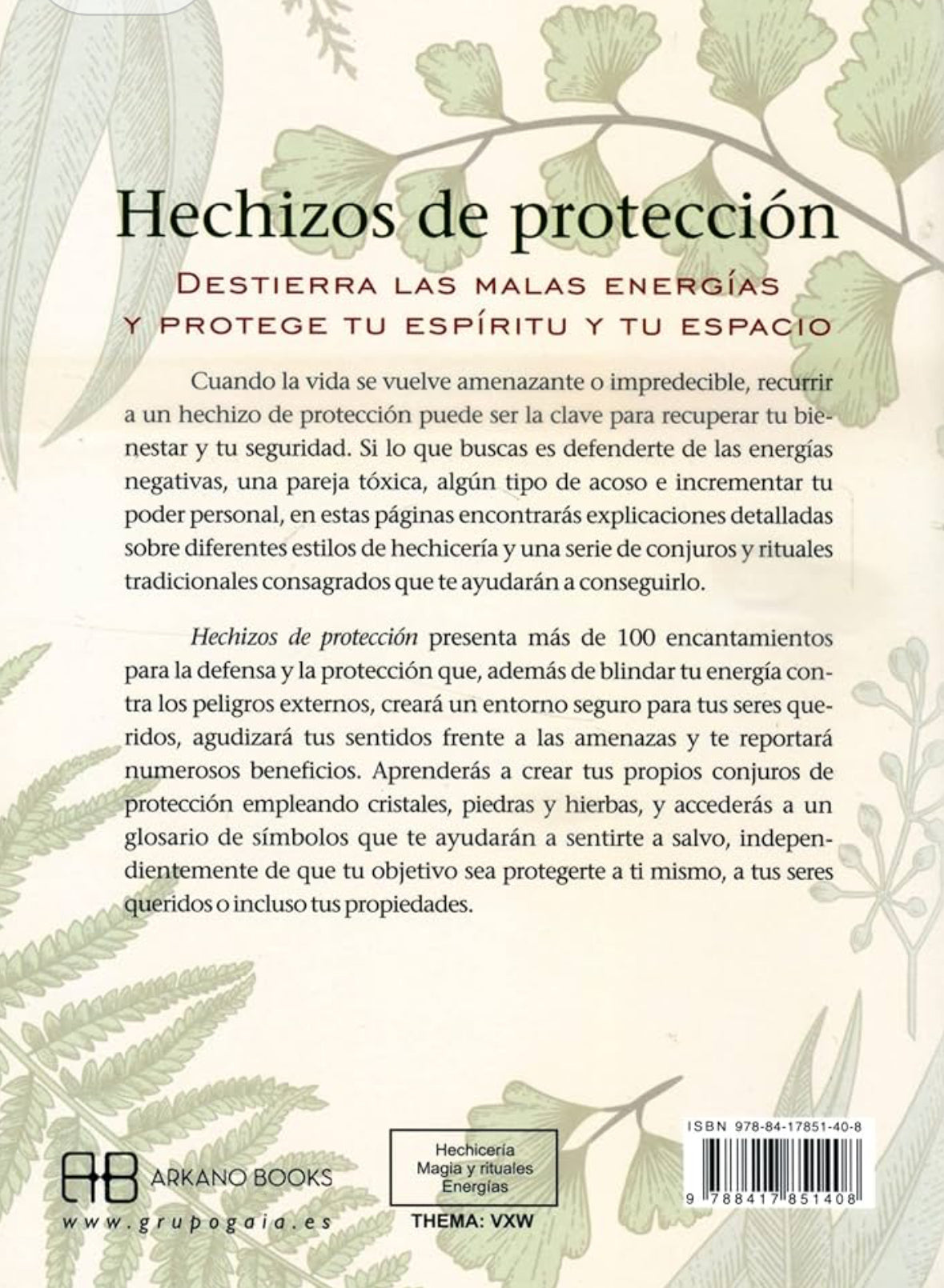 HECHIZOS DE PROTECCIÓN