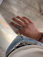 ANILLO MARIPOSA AJUSTABLE PLATA | TRANSFORMACIÓN