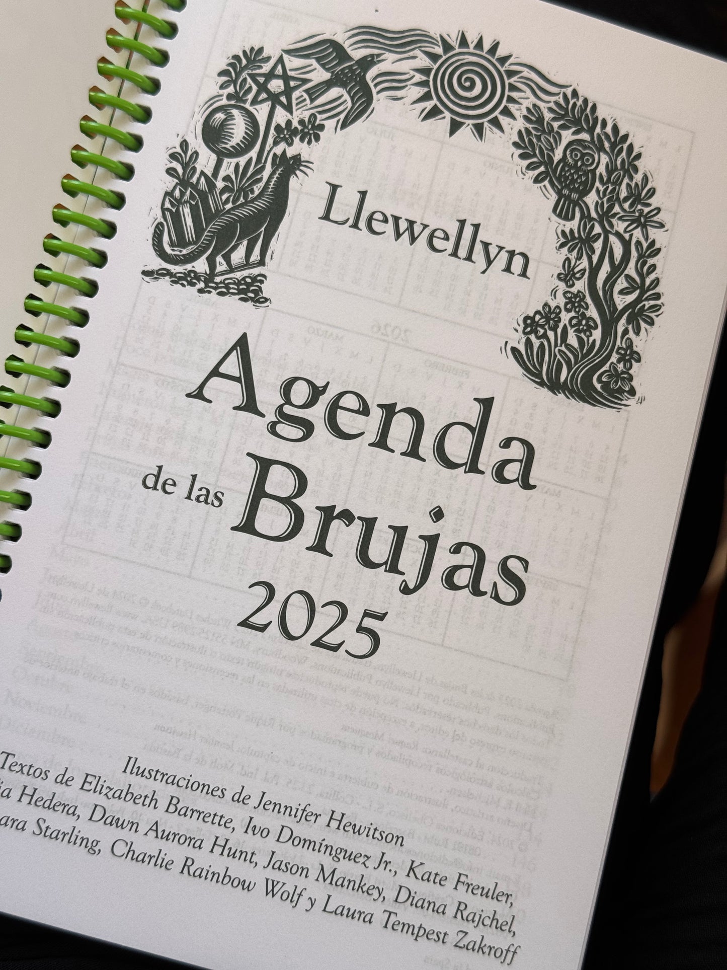 Agenda de brujas 2025