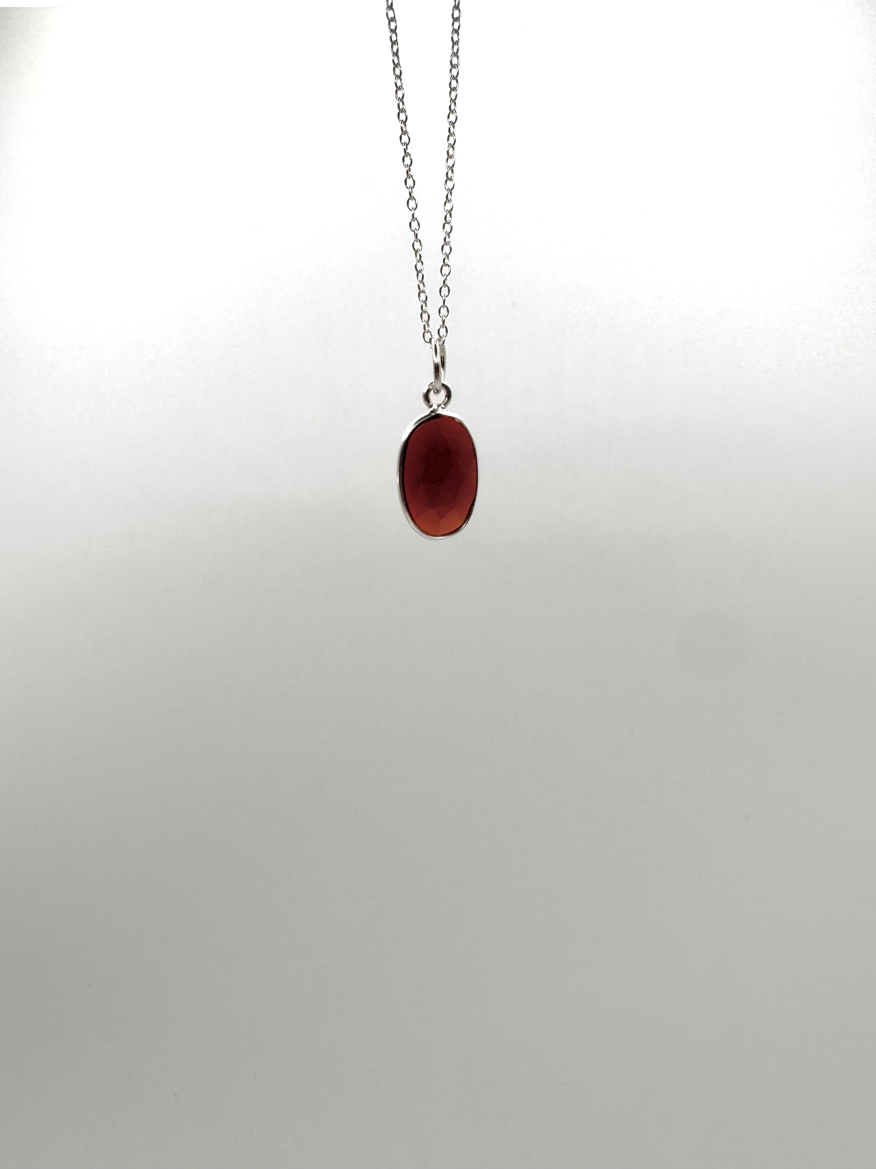 COLGANTE FACETADO GRANATE | ANTI DEPRESIÓN | PASIÓN