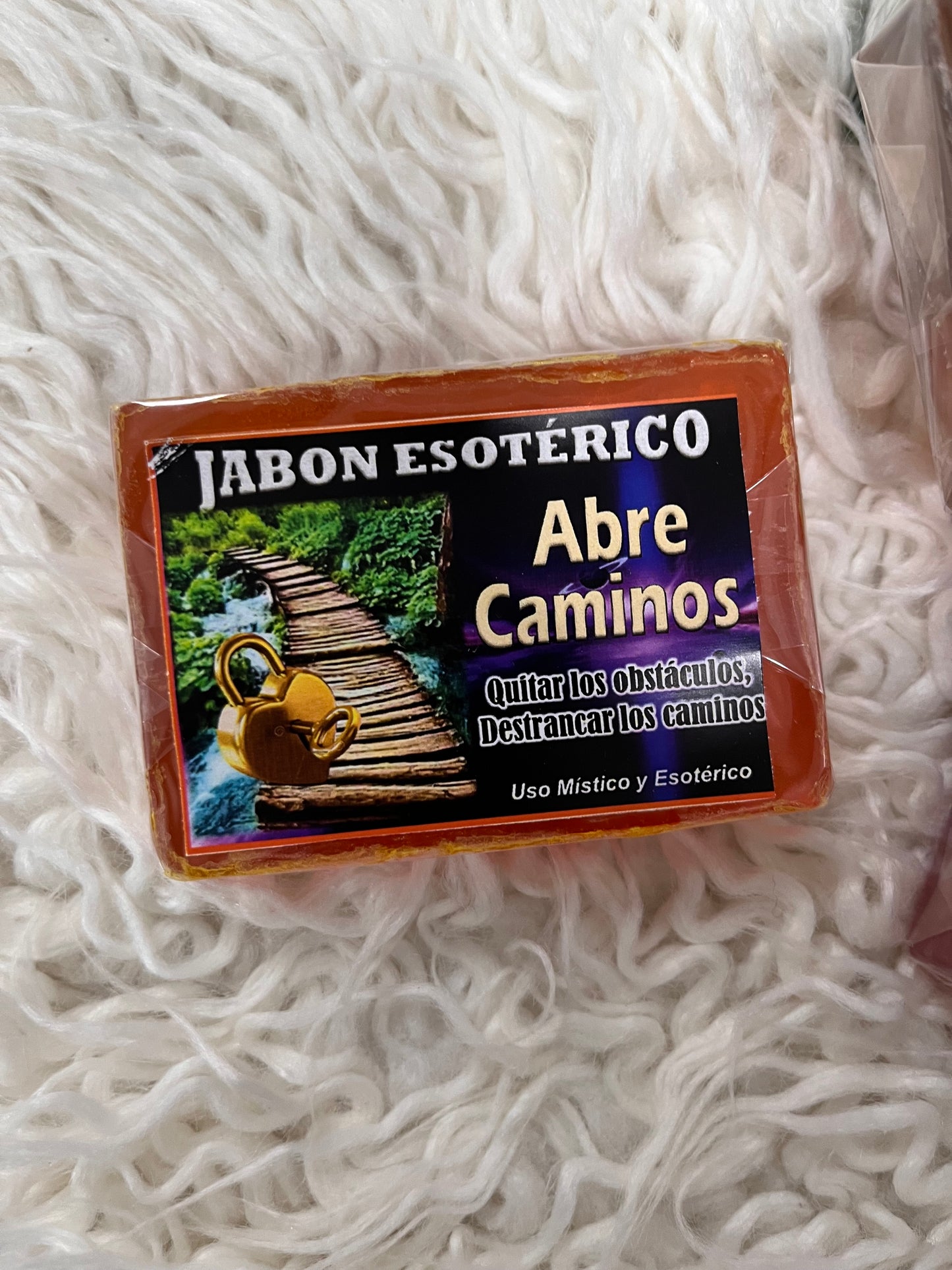 Jabón esotérico abrecaminos