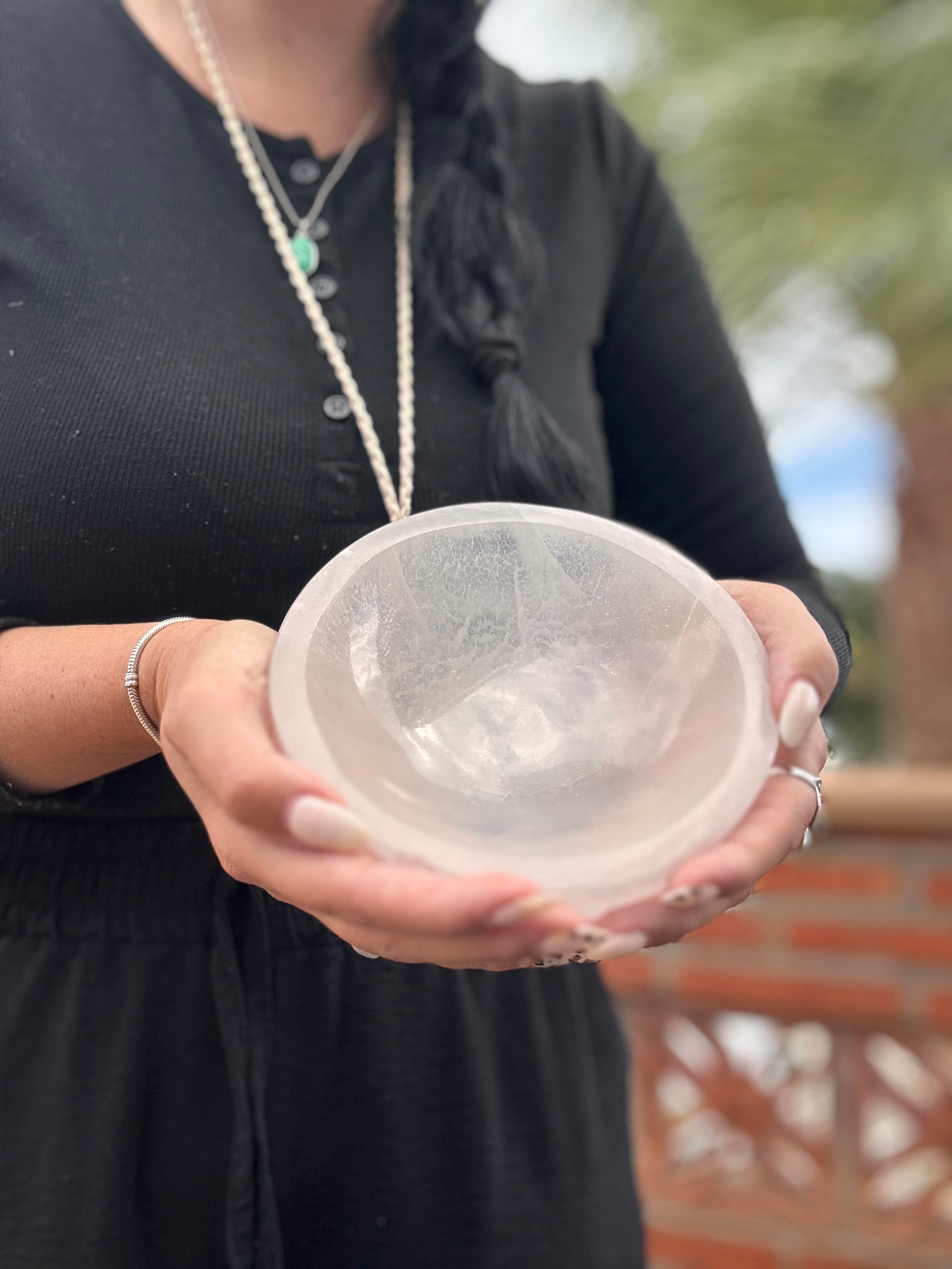 CÁLIZ DE SELENITA GRANDE