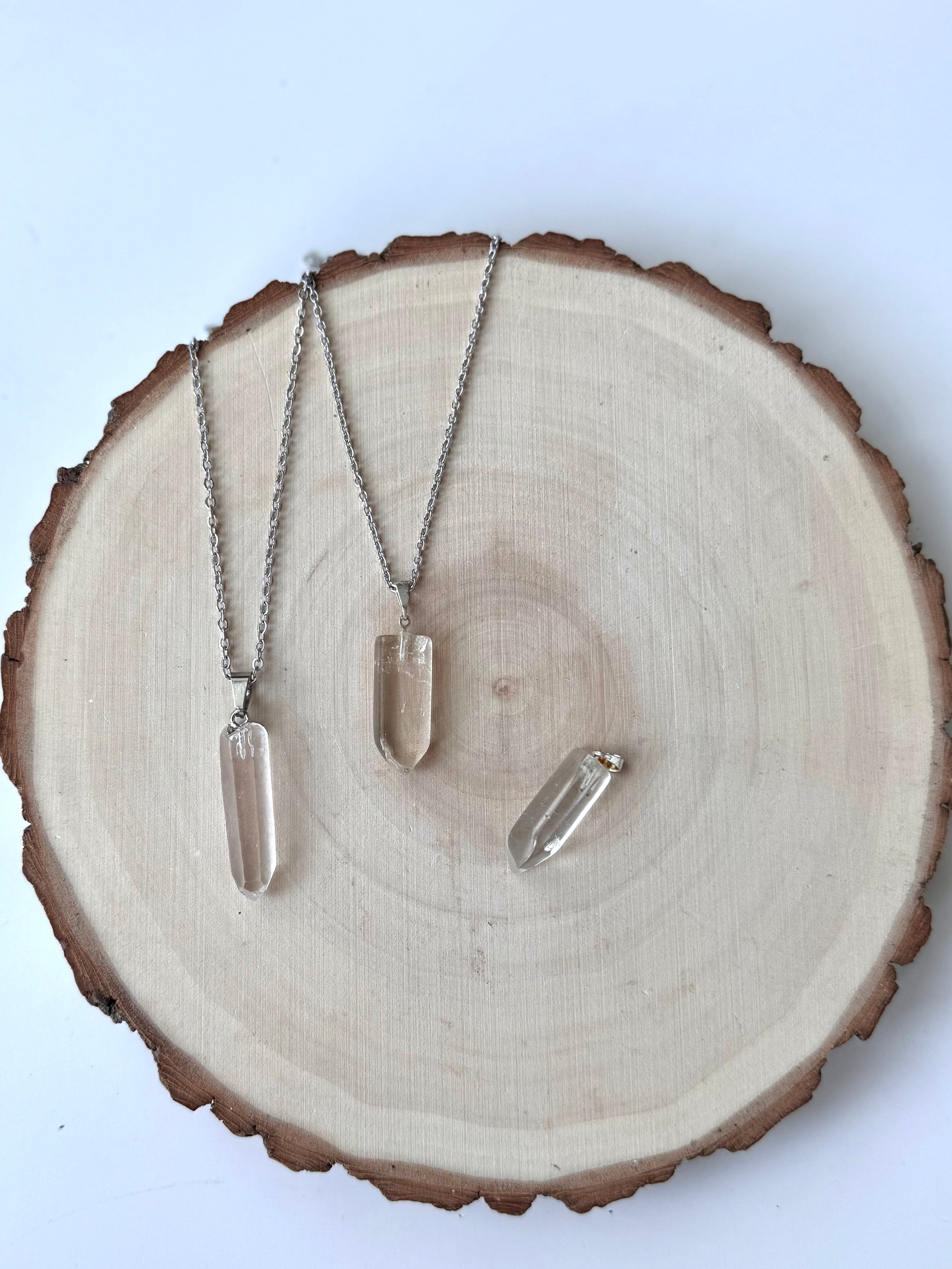 COLGANTE PUNTA CUARZO AMPLIFICADOR | PROTECCIÓN