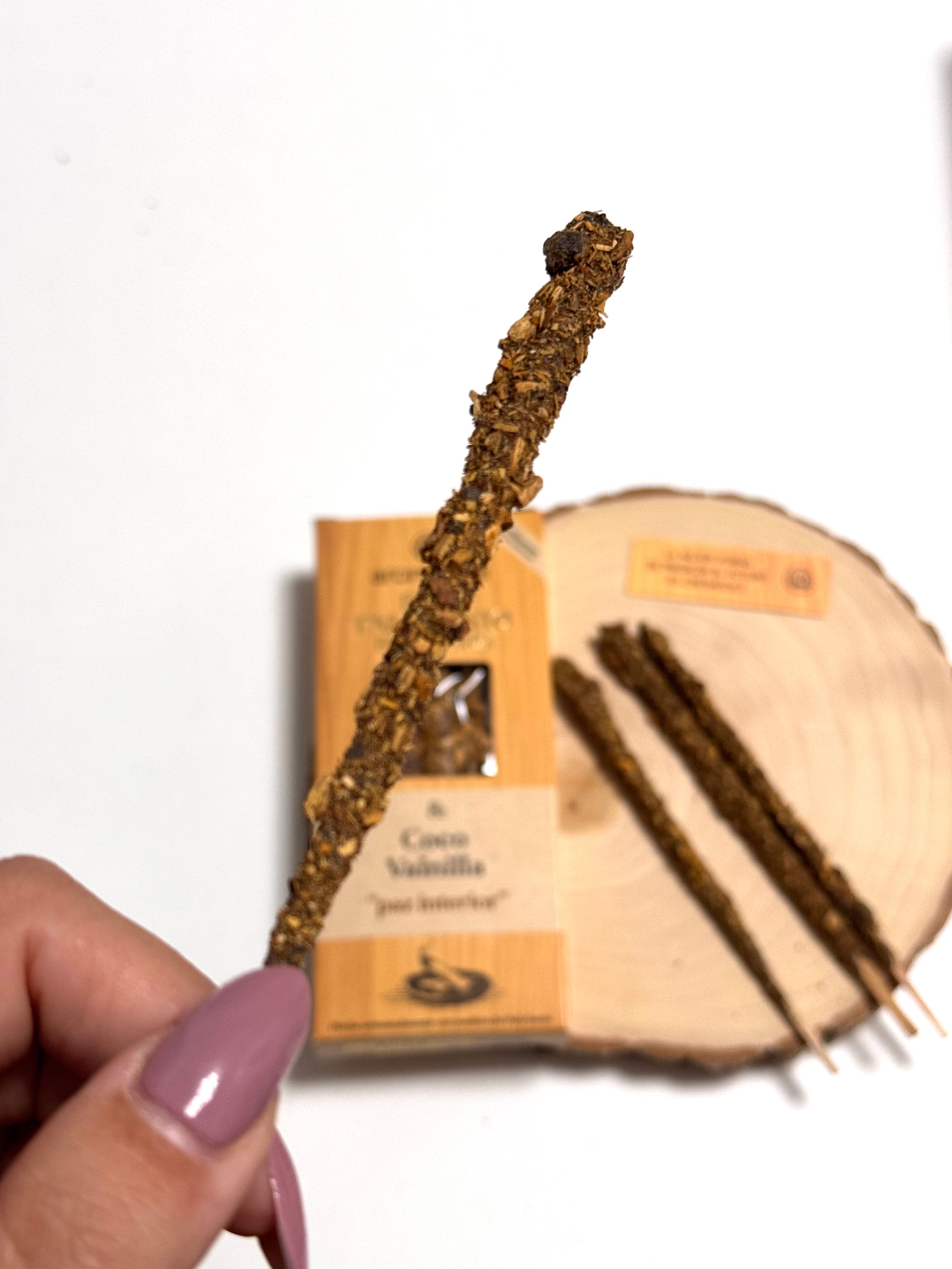 MINI PALO SANTO VARILLAS BUENA ONDA | COCO VAINILLA