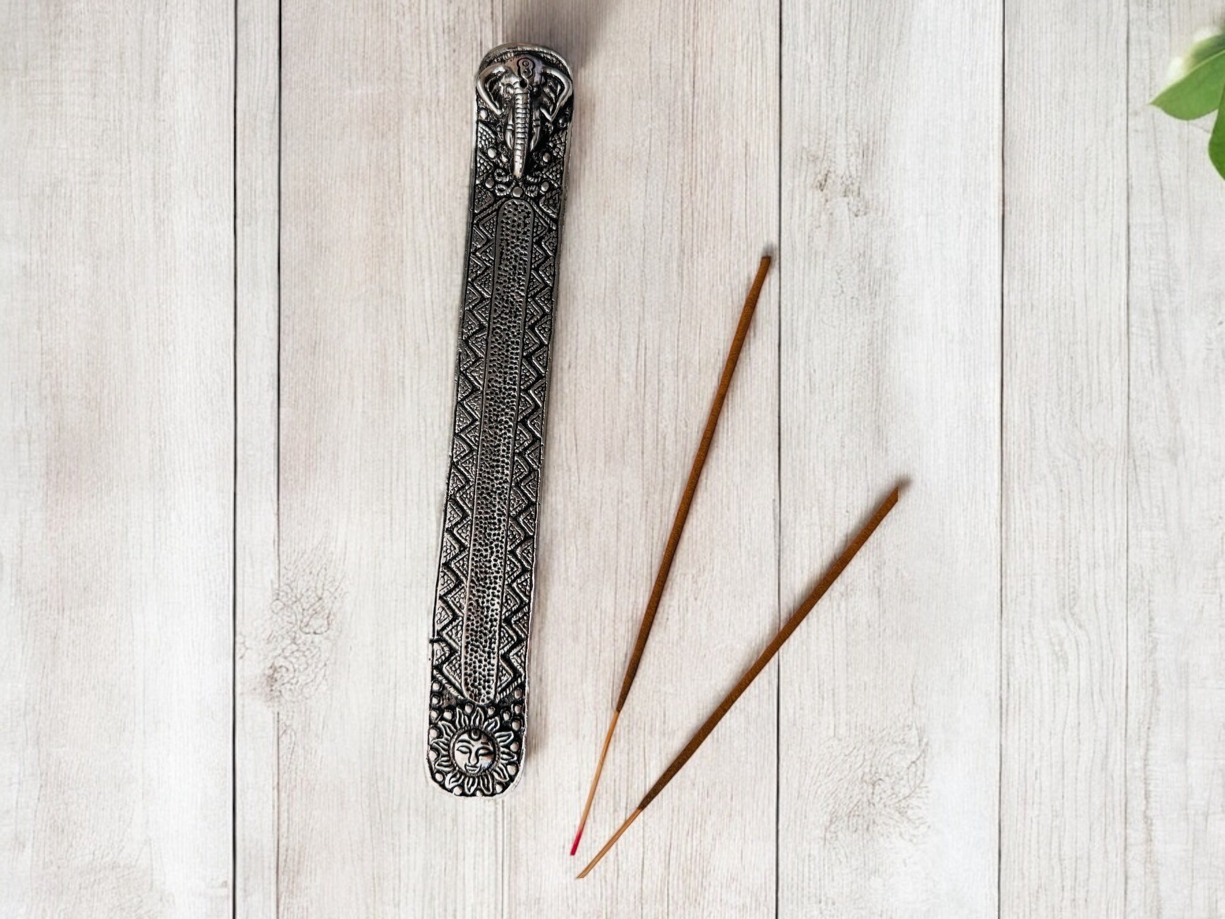 PORTA INCIENSO ELEFANTE Y SOL