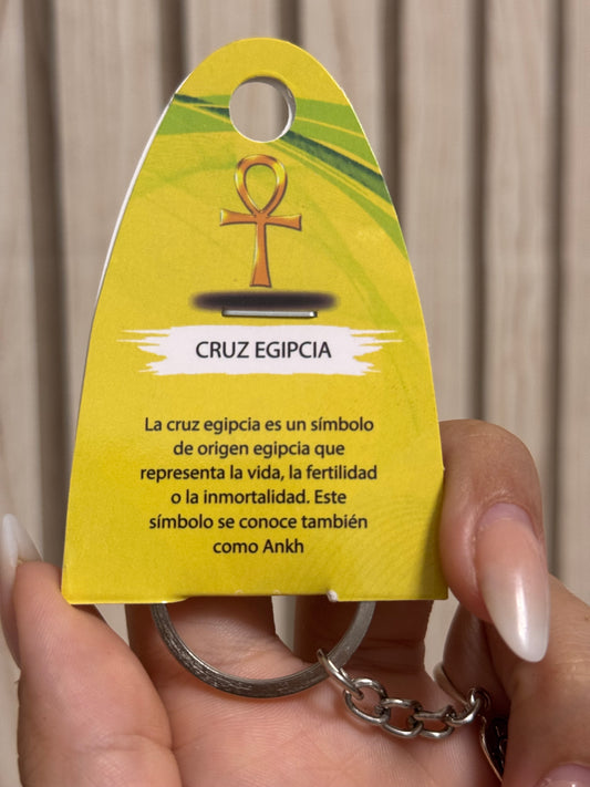 Llavero cruz egipcia ANKH