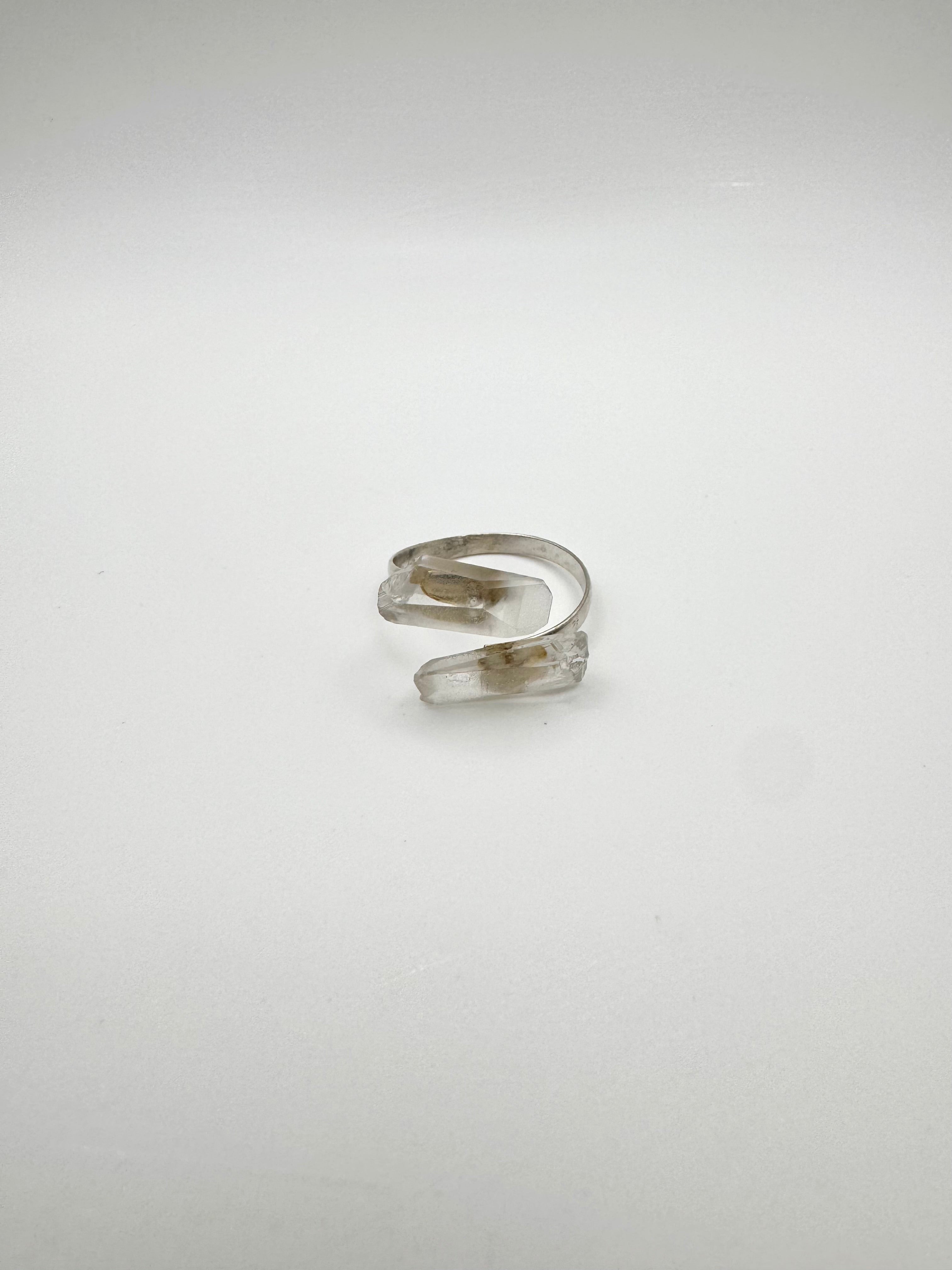 ANILLO CUARZO AMPLIFICADOR AJUSTABLE